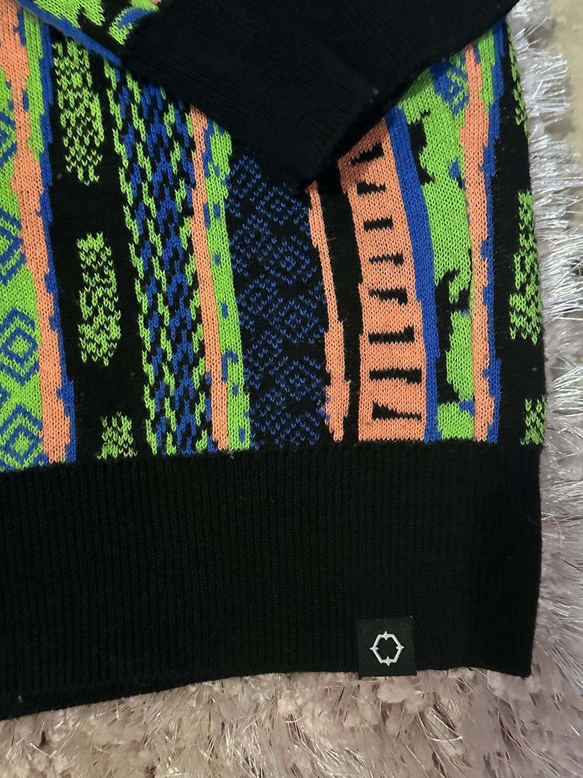 Empyre Empyre Coogi Style Urban Vertical Sweater Mens Size Small Size US S / EU 44-46 / 1 - 6 Thumbnail