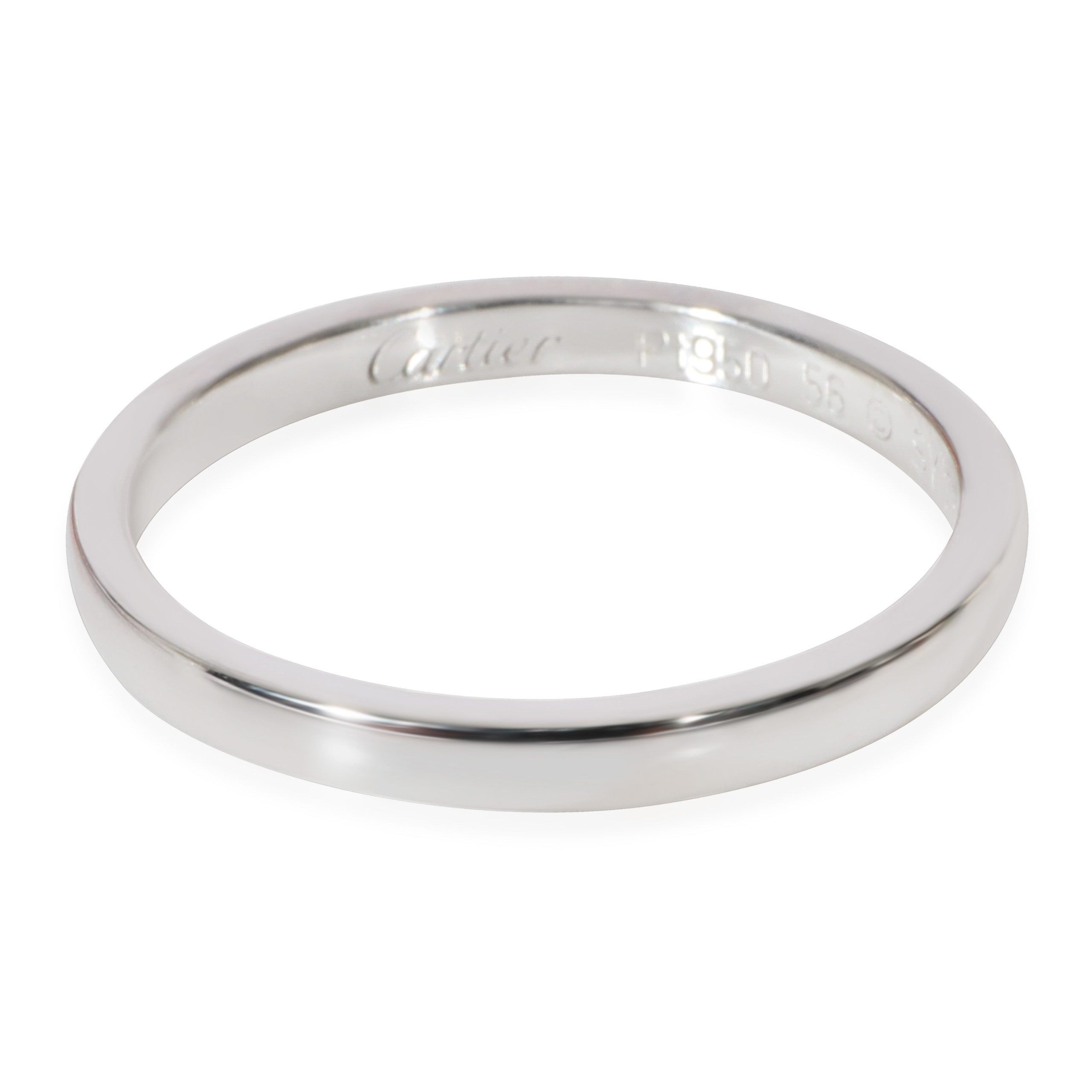 Cartier Ballerine Wedding Band in 950 Platinum