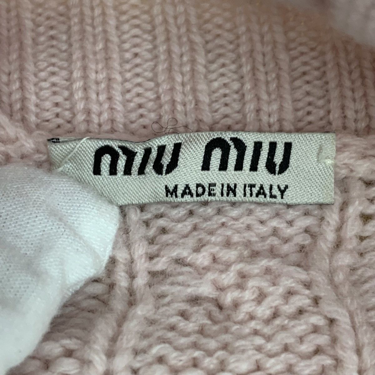 Miu Miu Miu Miu Cashmere Turtleneck Long Sleeve Knit Sweater K26WX Size S / US 4 / IT 40 - 5 Thumbnail