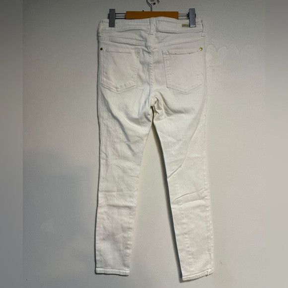 Other Pilcro and the Letterpress Script Skinny Jeans White Size 27 Size 27" / US 4 / IT 40 - 4 Thumbnail