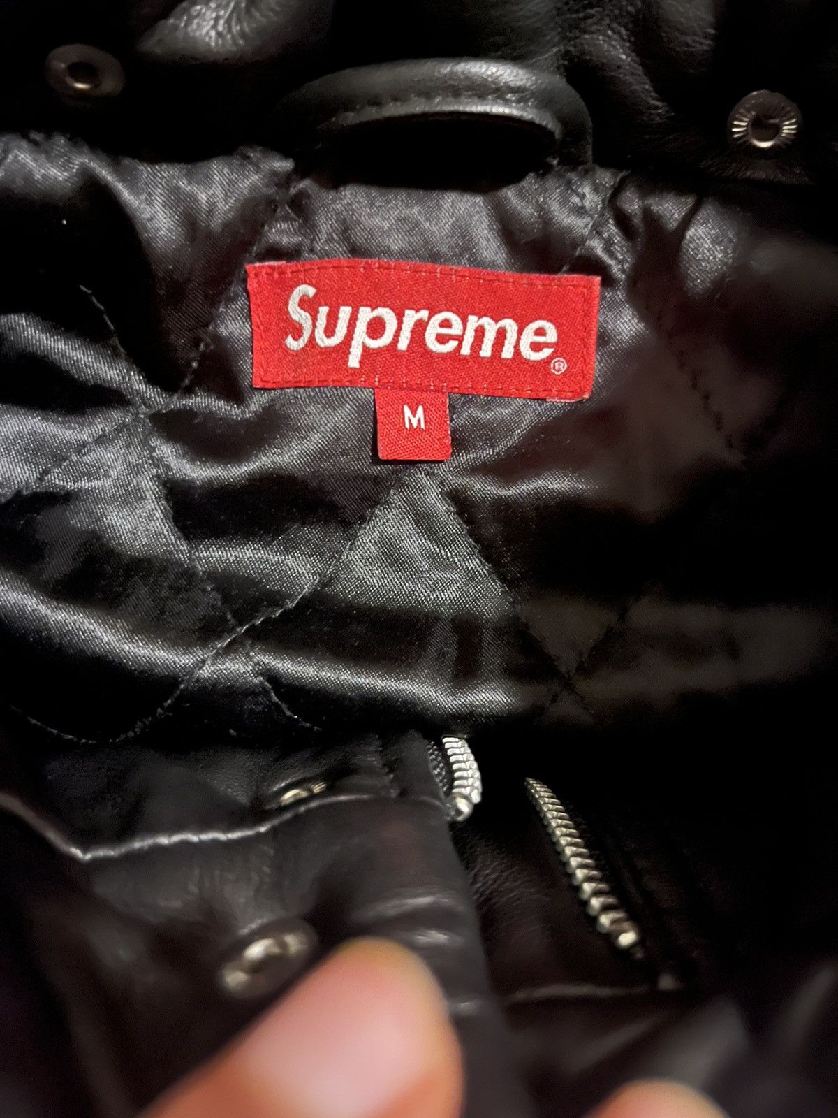 Playboy × Supreme Supreme x Playboy Puffer Leather Jacket Size US M / EU 48-50 / 2 - 4 Thumbnail