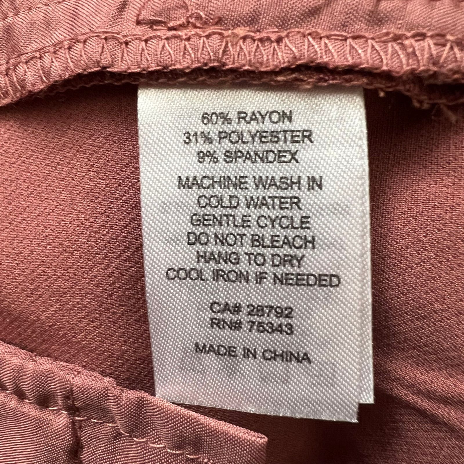 Other Adrienne Vittadini Muave Pink Pants, US8 Size 30" / US 8 / IT 44 - 6 Thumbnail