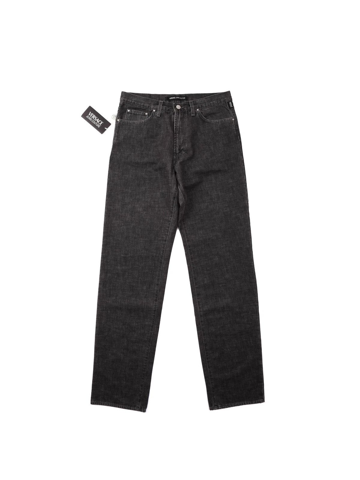 Versace Jeans Couture Versace Jeans Couture Vintage Gray Denim Pants Size W30/L35 Size US 30 / EU 46 - 1 Thumbnail