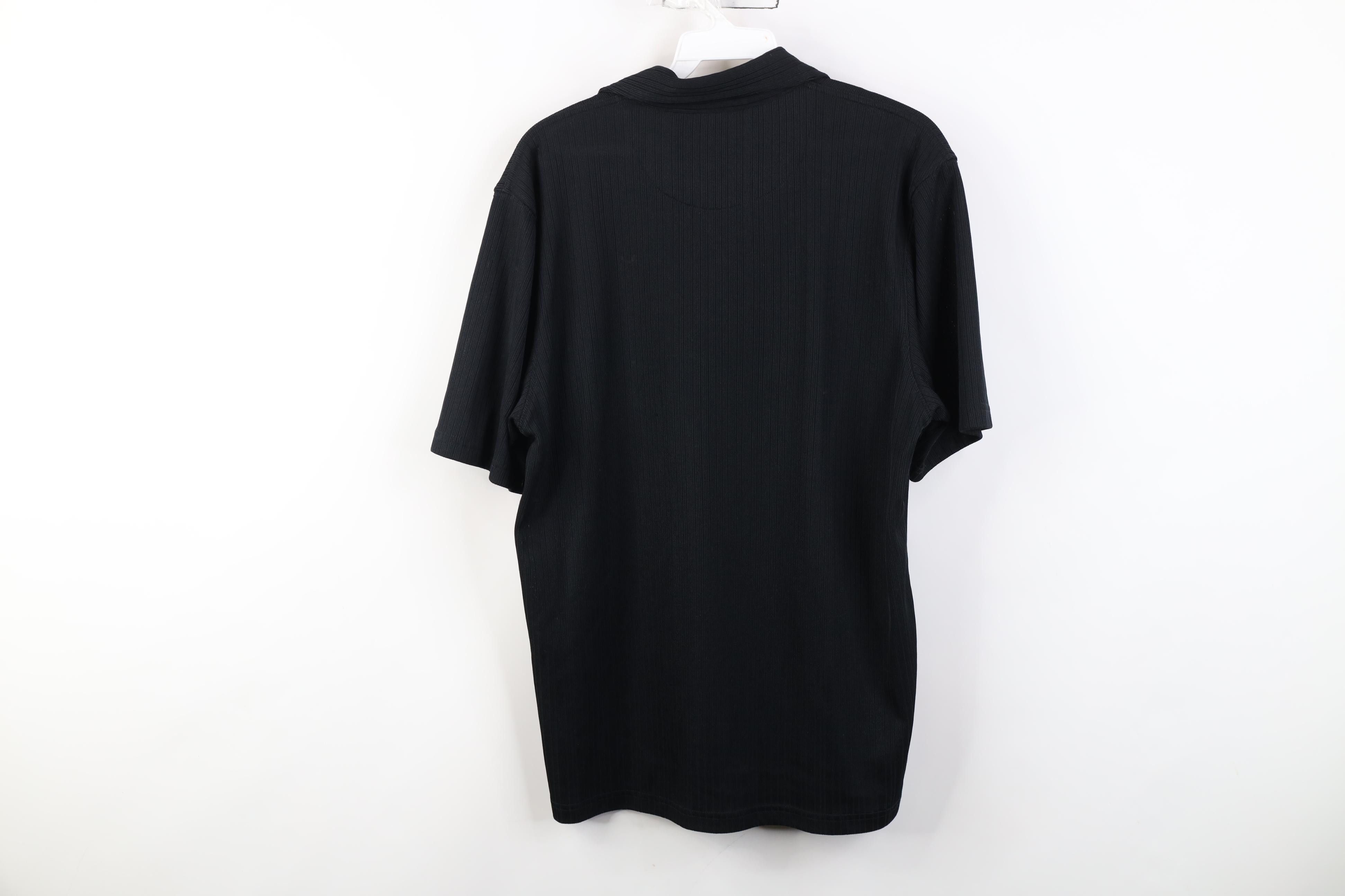 Vintage Vintage 90s Y2K Streetwear Collared Golf Polo Shirt Black Size US S / EU 44-46 / 1 - 9 Thumbnail