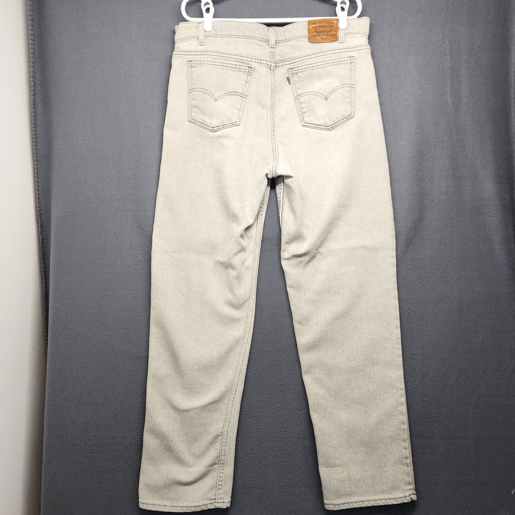 Levi's VINTAGE Levi's Jeans Men 36x30 Grey 540 Flex Distress Brown Tab 90s Tag 38x32 Jeans Mens Size US 36 / EU 52 - 2 Thumbnail