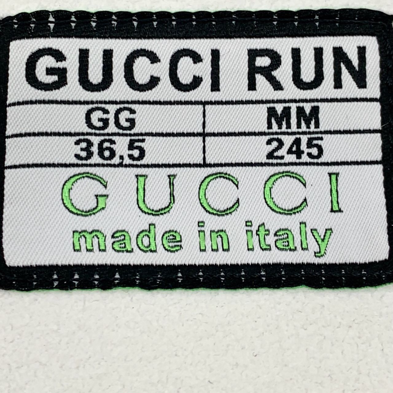 Gucci Gucci Womens White Lace-Up Low Top Sneakers 36.5 GG Logo Sol Size US 6.5 / IT 36.5 - 2 Thumbnail