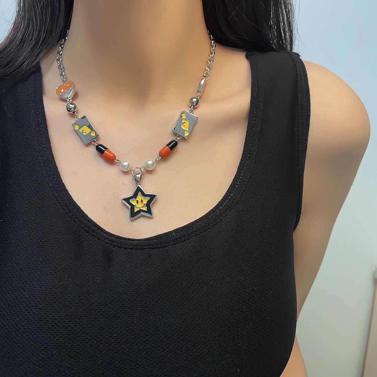 Other Star New Design STEAL! Y2K Chains Necklace Chain Size ONE SIZE - 6 Thumbnail