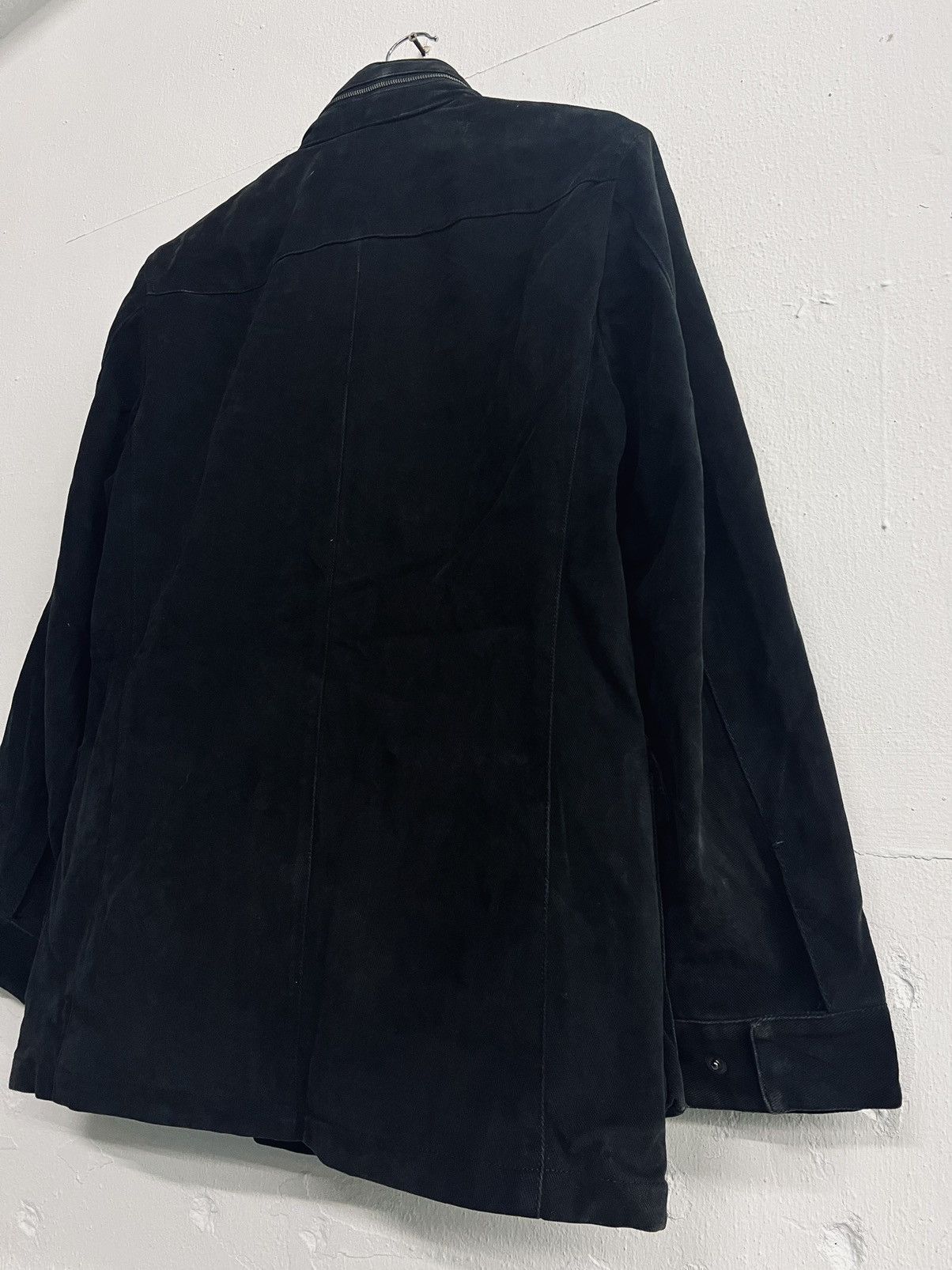 Calvin Klein × Calvin Klein 205W39NYC Vintage Calvin Klein Denim Chore Fur Jacket Size US M / EU 48-50 / 2 - 16 Thumbnail