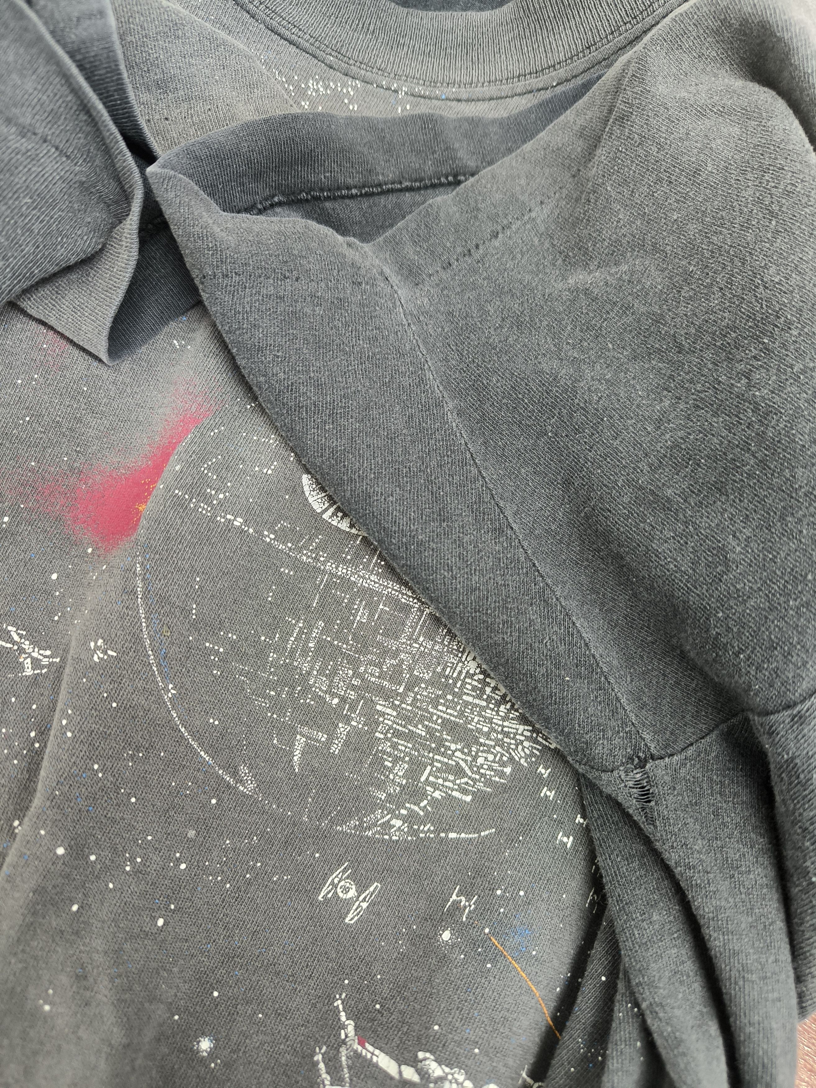 Star Wars Good Fade Vintage 90s Star Wars X-Wing vs Death Star Size US XL / EU 56 / 4 - 6 Thumbnail
