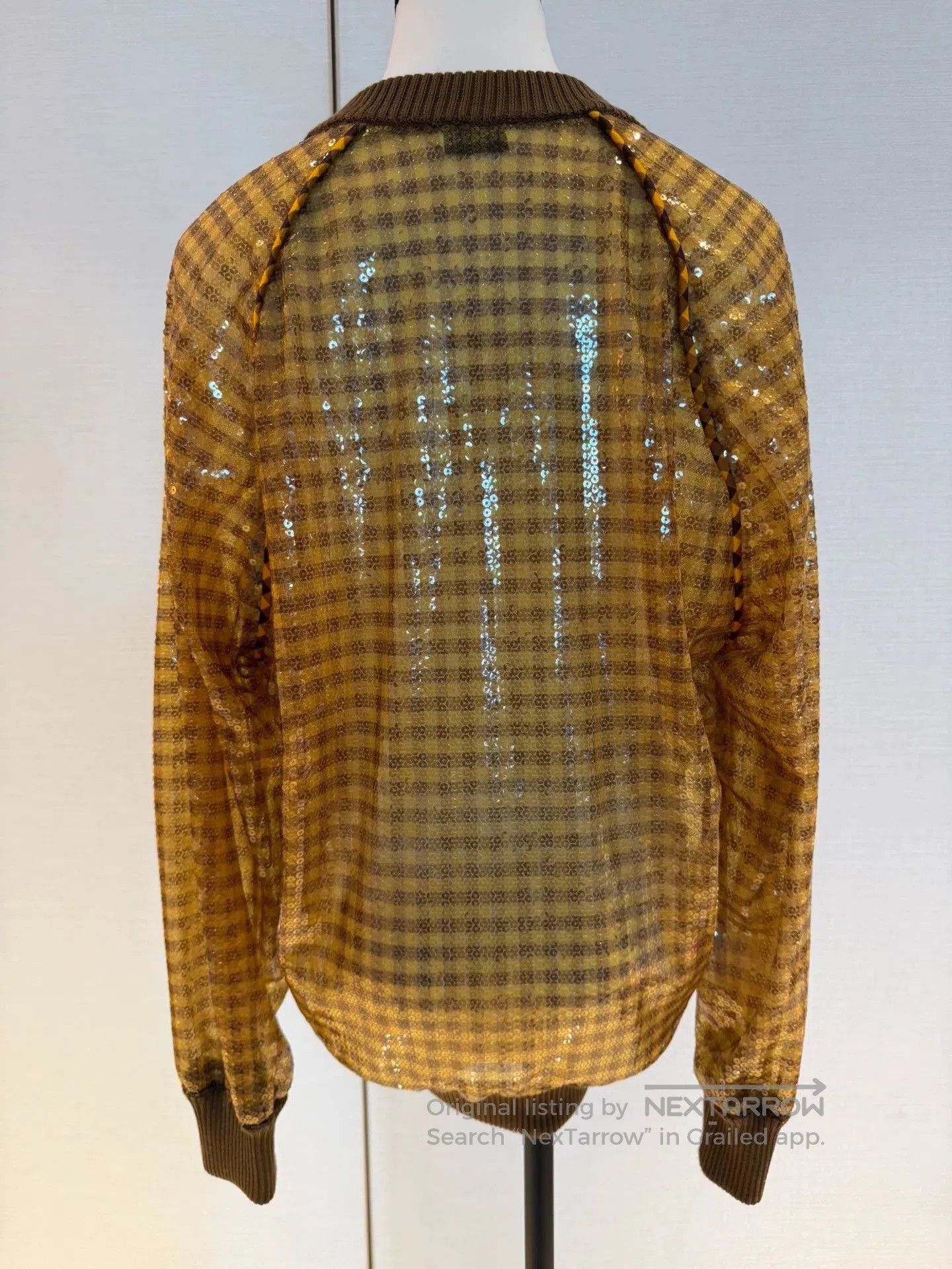 Fendi fendi yellow sequined top size 36. Size US S / EU 44-46 / 1 - 2 Thumbnail
