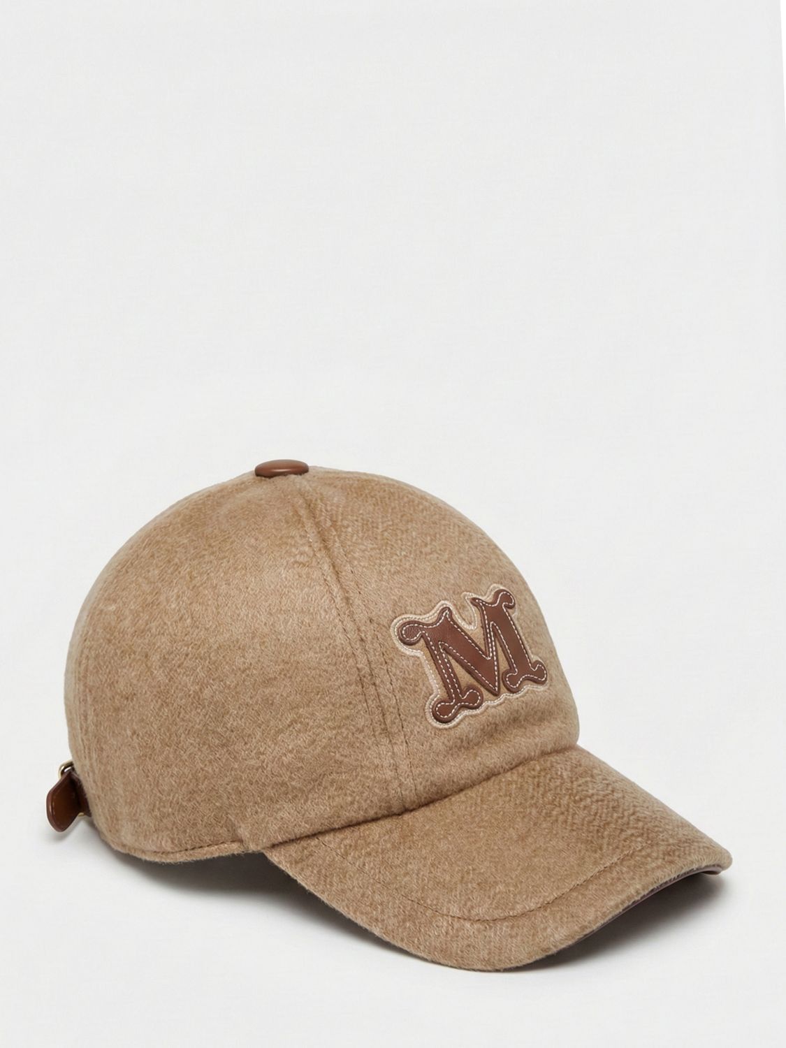 Max Mara Max Mara Hat Woman Camel Size ONE SIZE - 1 Thumbnail