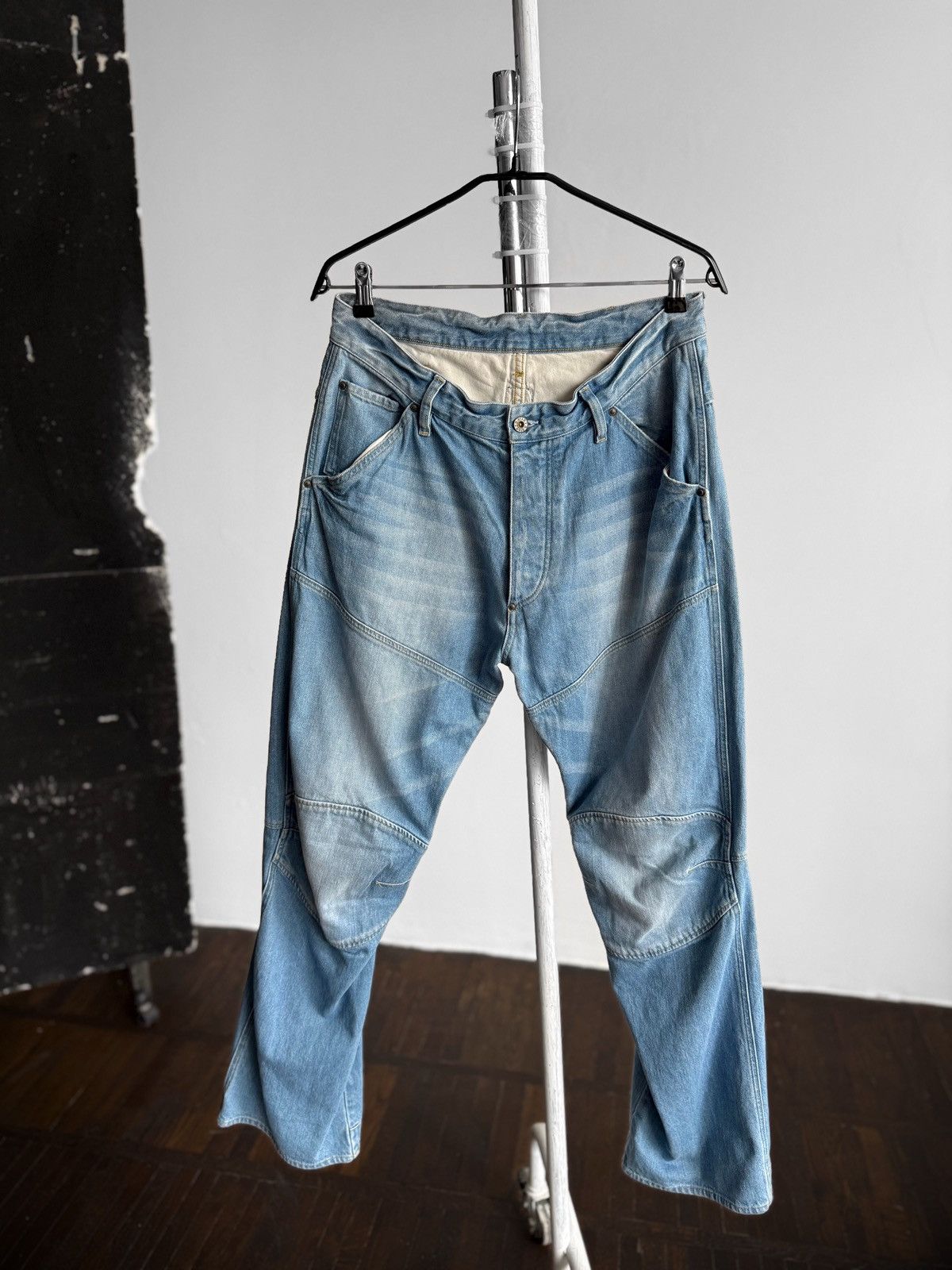 G-Star G-Star Raw Mens Blue 5620 3D Loose Fit Elwood Denim Jeans Size US 32 / EU 48 - 1 Thumbnail