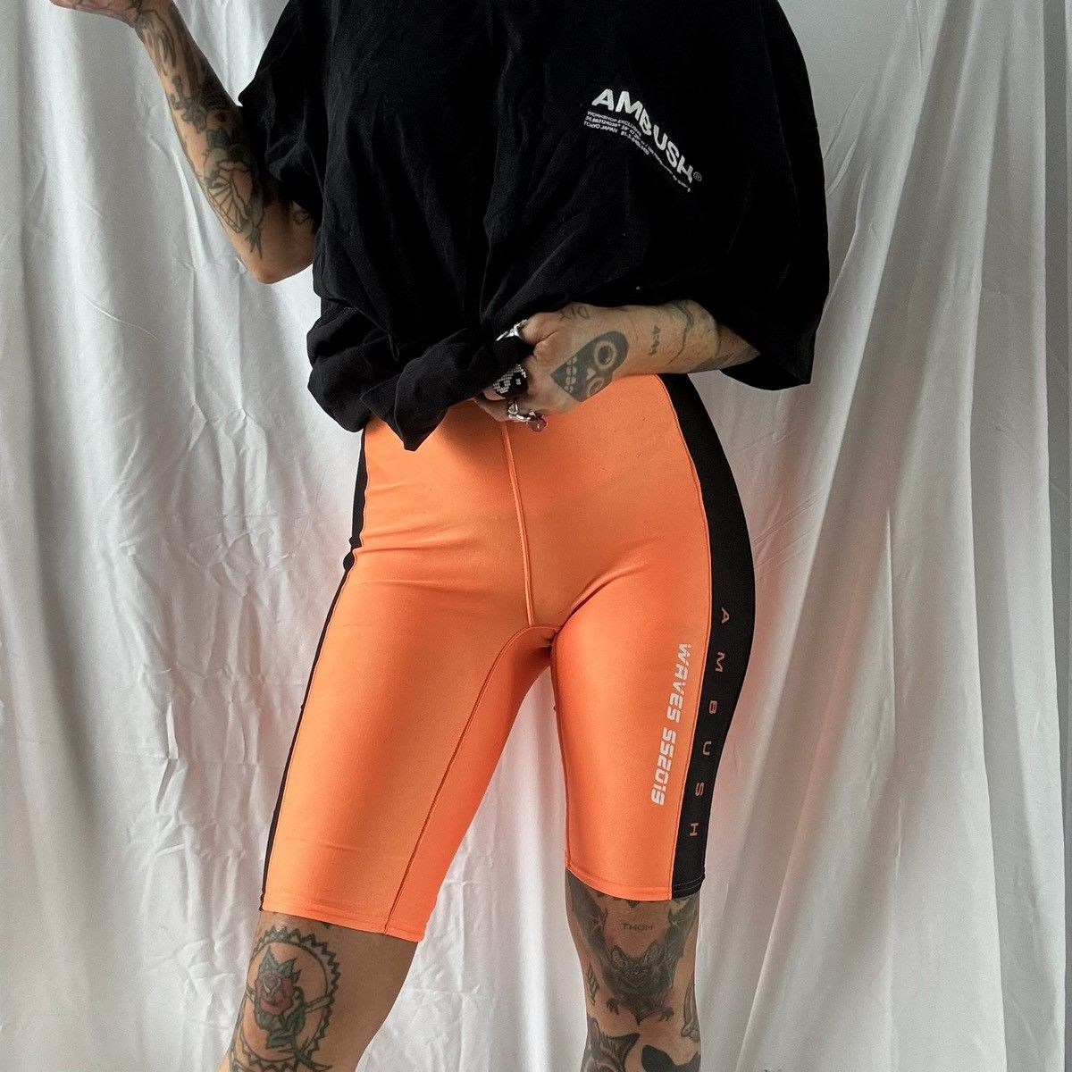 Ambush Design AMBUSH SS2015 2-toned cycling shorts Size 26" / US 2 / IT 38 - 1 Thumbnail