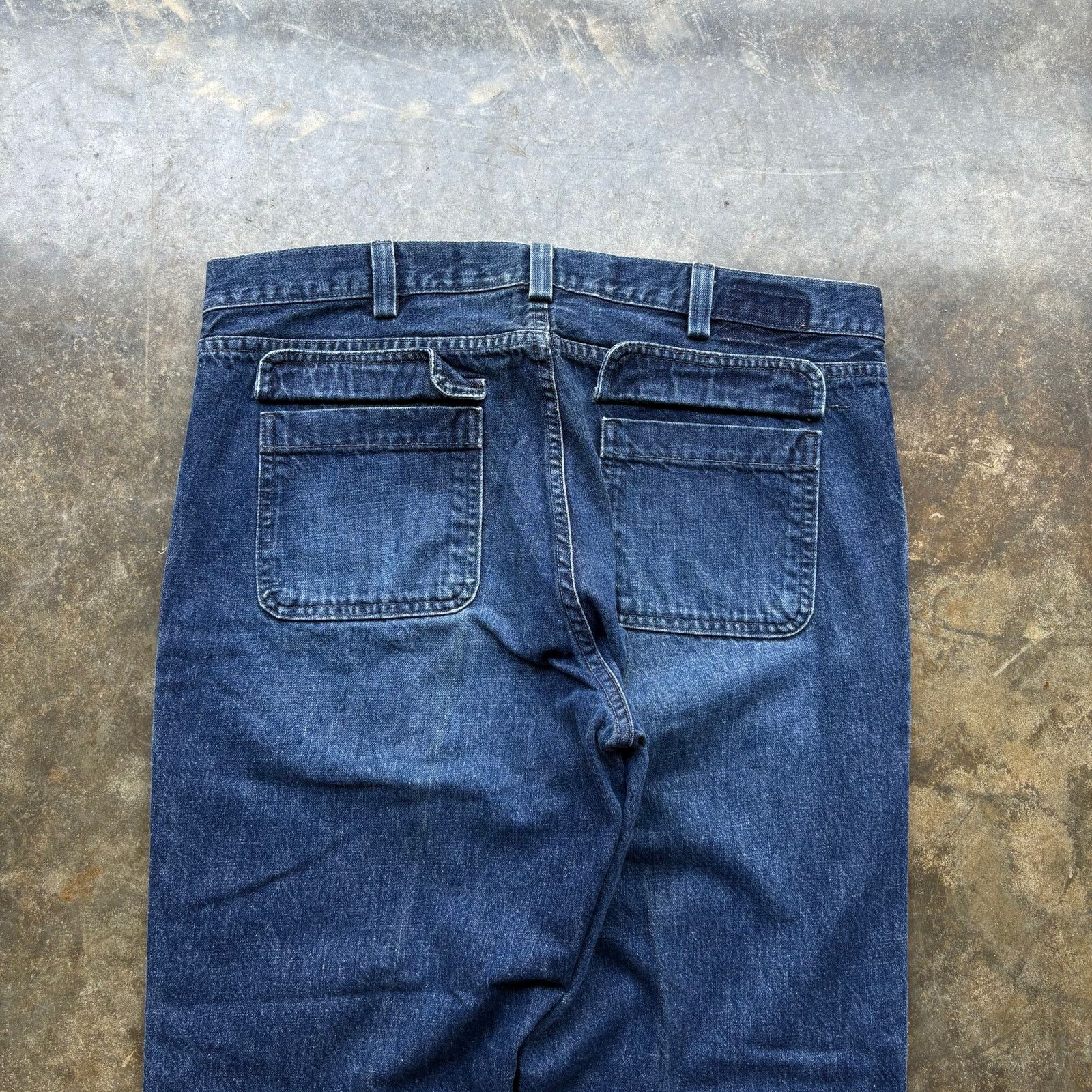 Gap Crazy Vintage US Army GAP Blue Jeans Size US 38 / EU 54 - 3 Thumbnail
