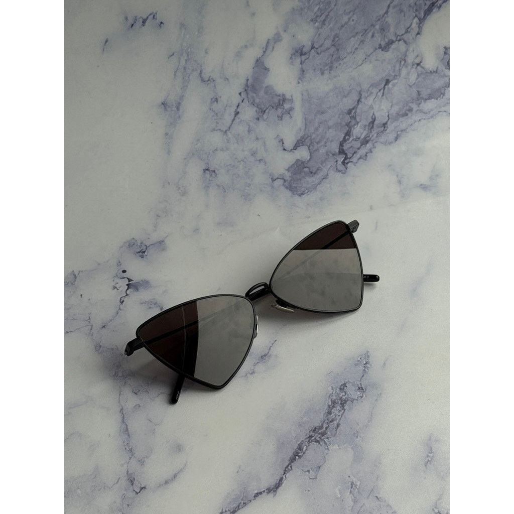 Saint Laurent Paris NEW Saint Laurent SL303 Jerry Sunglasses in Black Size ONE SIZE - 8 Thumbnail