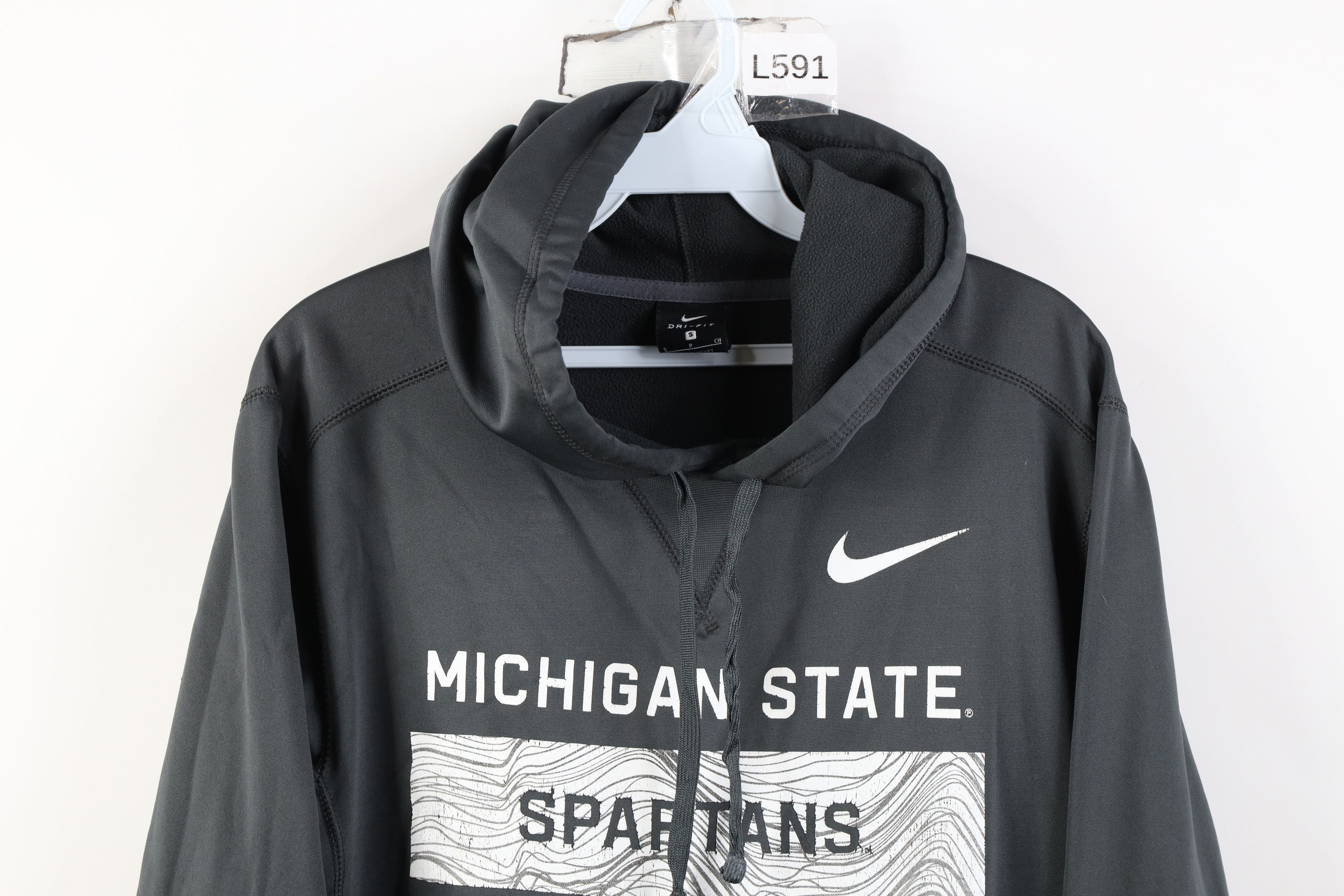 Nike Nike Spell Out Michigan State University Hoodie Sweatshirt Size US S / EU 44-46 / 1 - 2 Thumbnail