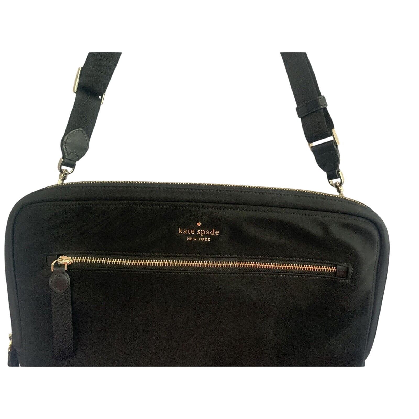 Kate Spade Kate Spade 15" Laptop Bag Chelsea Messenger Sleeve Black New Size ONE SIZE - 13 Thumbnail