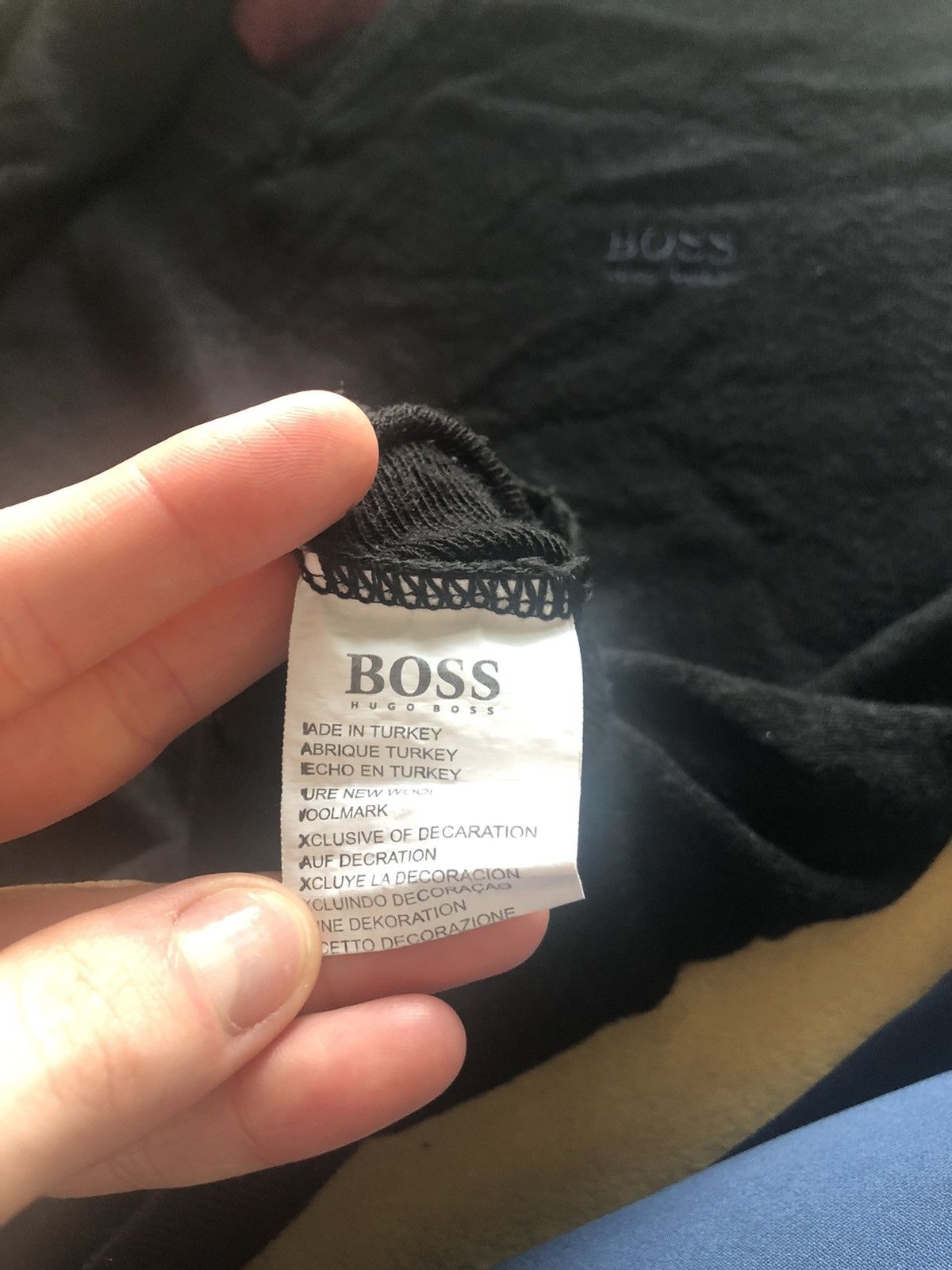 Hugo Boss × Vintage HUGO BOSS CLASSIC VINTAGE QUALITY WOOL SWEATER Size US L / EU 52-54 / 3 - 5 Thumbnail
