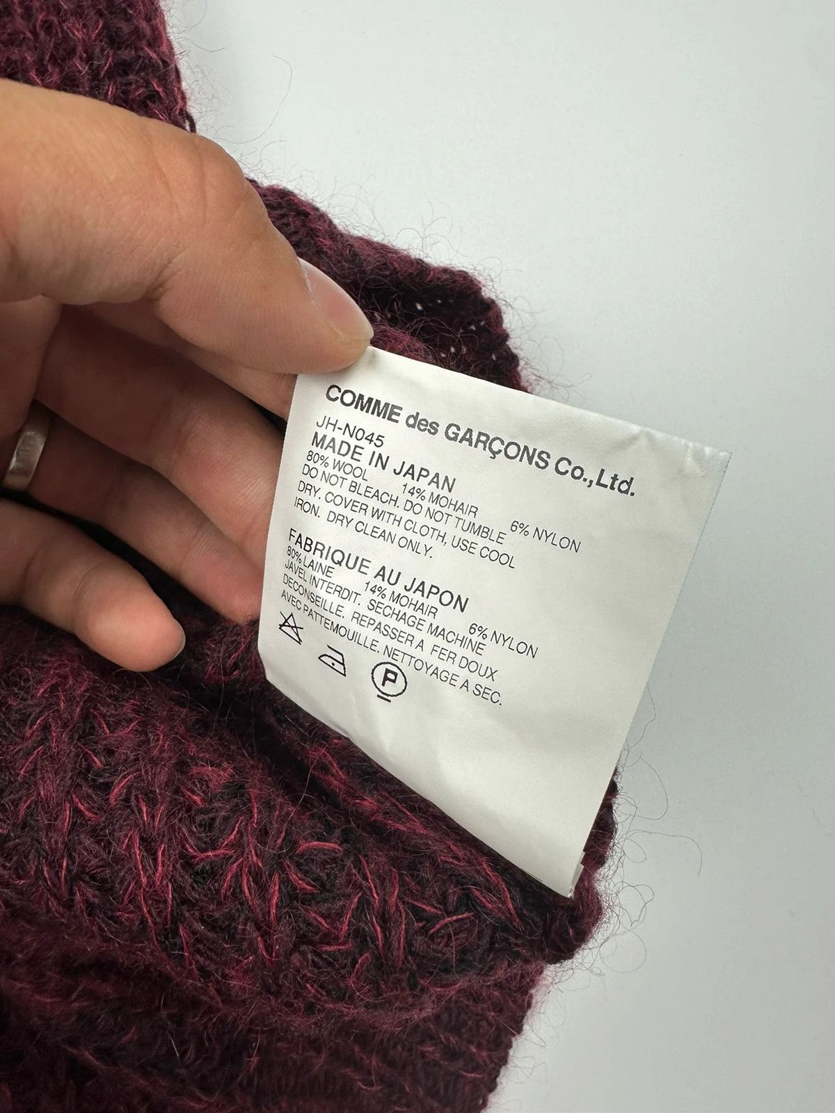Junya Watanabe Junya Watanabe AD2011 Wool Mohair TurtleNeck Knit Size M / US 6-8 / IT 42-44 - 6 Thumbnail