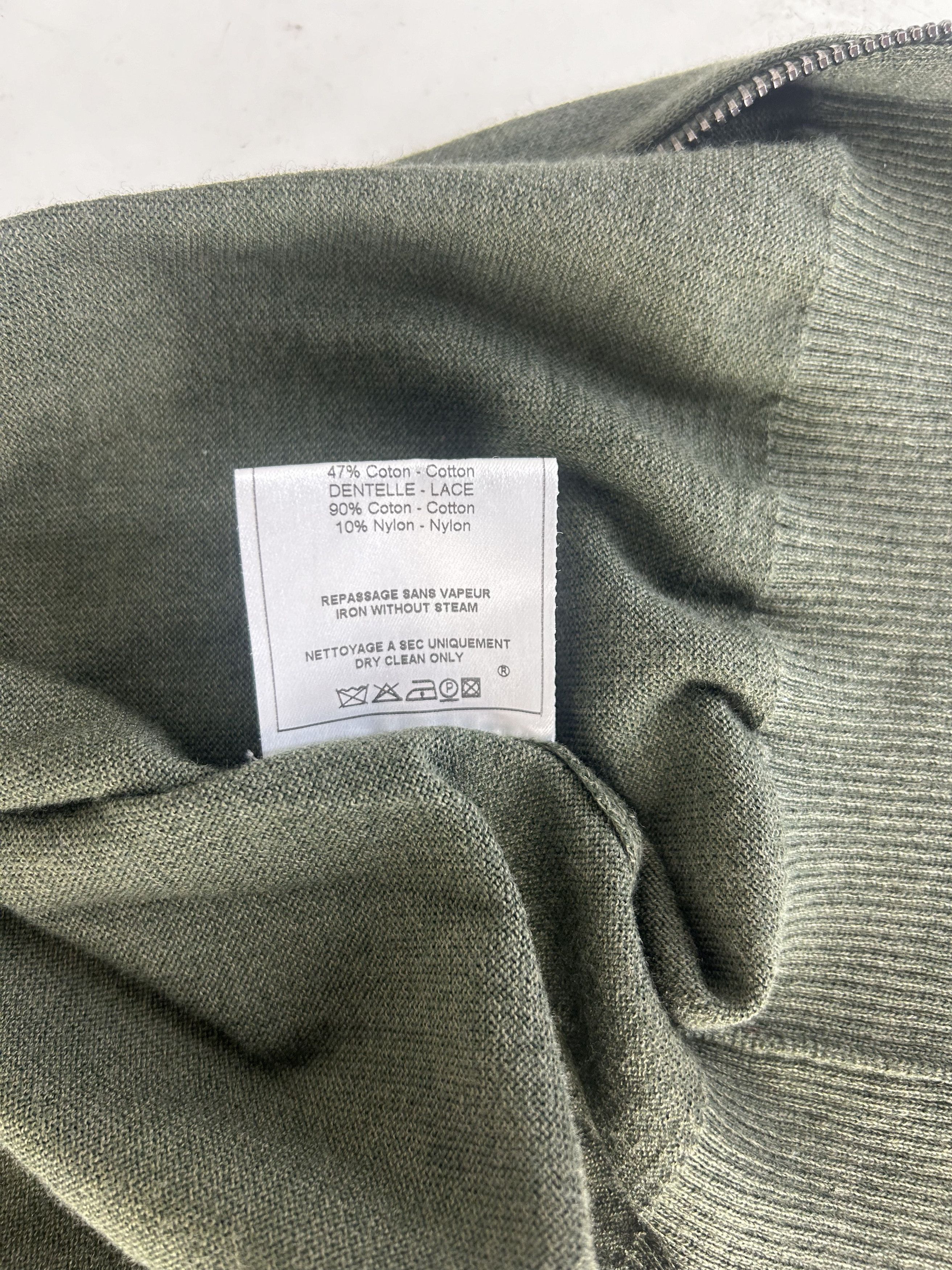 John Galliano John Galliano Fine Gauge Knitted Zip Through Cardigan Size US M / EU 48-50 / 2 - 8 Thumbnail