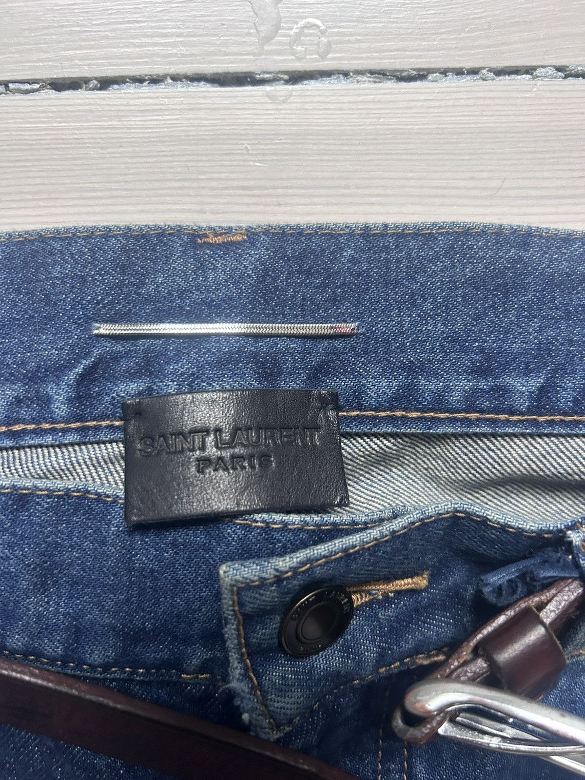 Saint Laurent Paris Saint Laurent D02 2017 Jeans Size US 31 - 4 Thumbnail