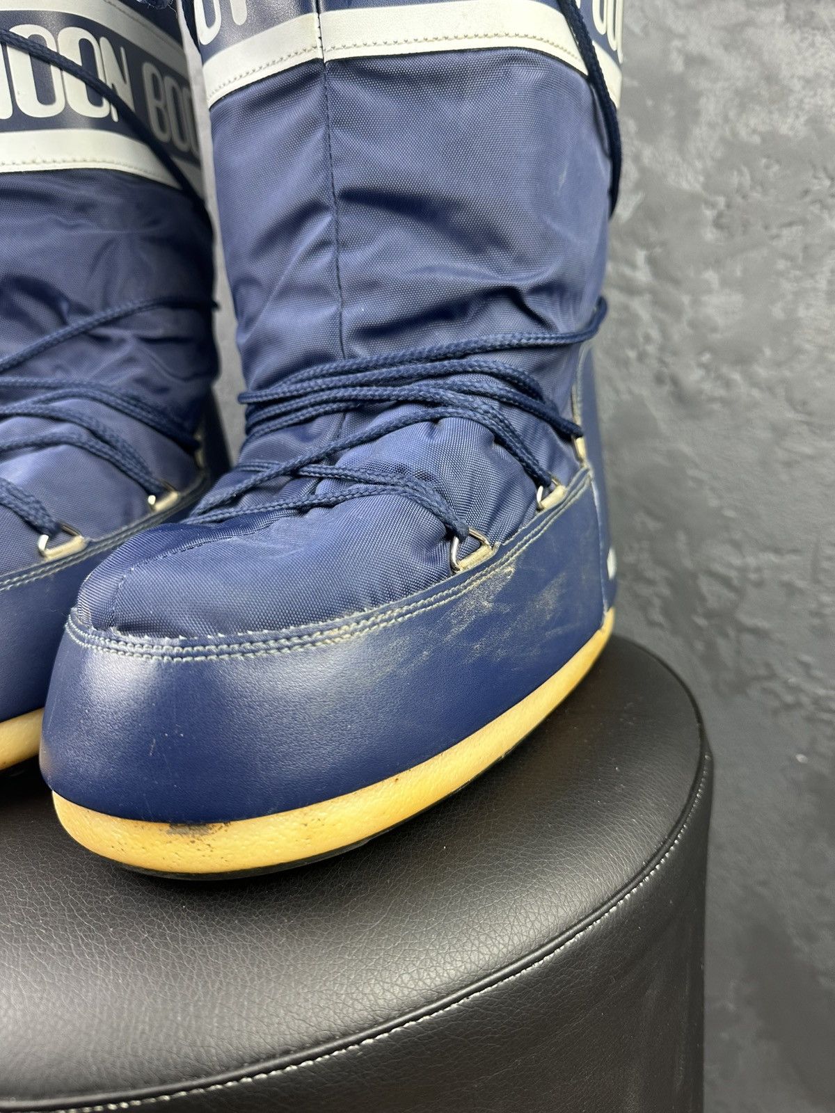 Moon Boot × Vintage Moon Boot Tecnica Blue Nylon Chunky Boots Size 39-41 Size US 7.5 / EU 40-41 - 5 Thumbnail