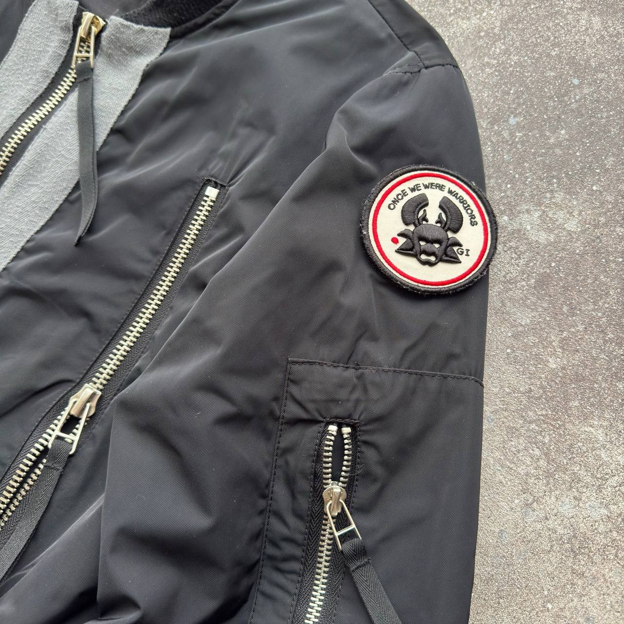 20471120 × Japanese Brand × Vintage Japanese Style Zip Details Techwear Bomber Jacket Size US M / EU 48-50 / 2 - 6 Thumbnail