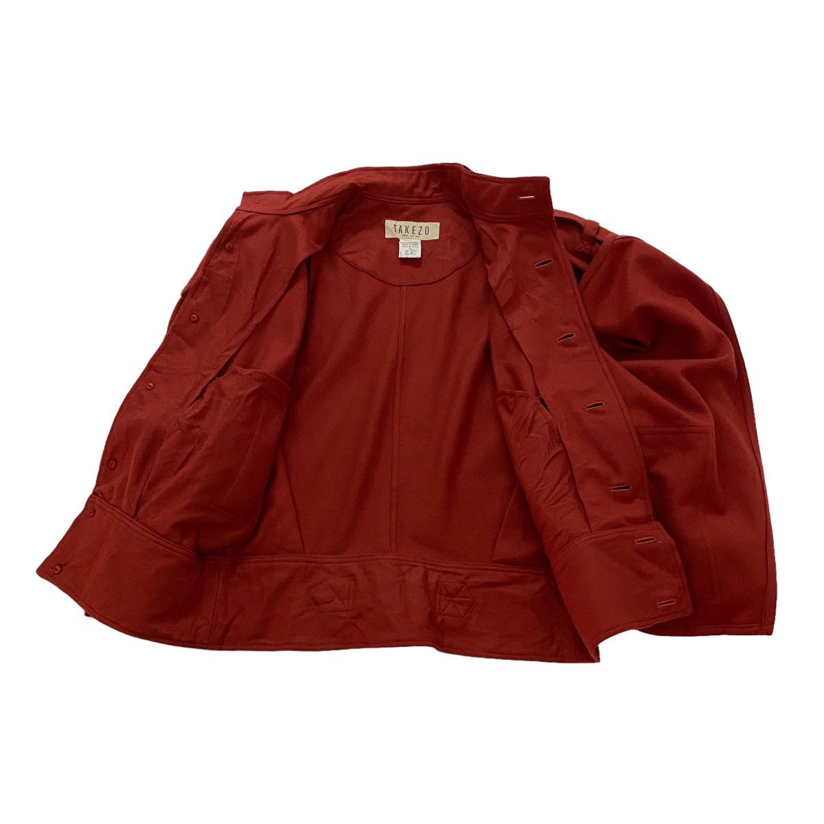 Japanese Brand × Vintage ⚡️Vintage Takezo wool double layer bomber style jacket Size US M / EU 48-50 / 2 - 10 Thumbnail