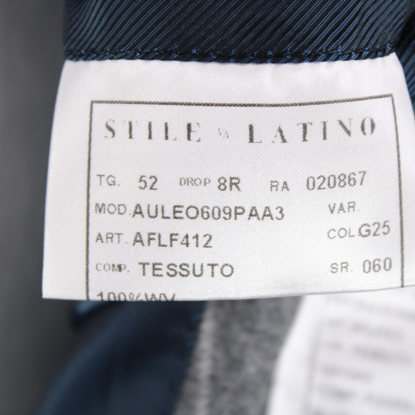 Other Stile Latino Suit Size US 42 Regular in Gray Size 42R - 9 Thumbnail
