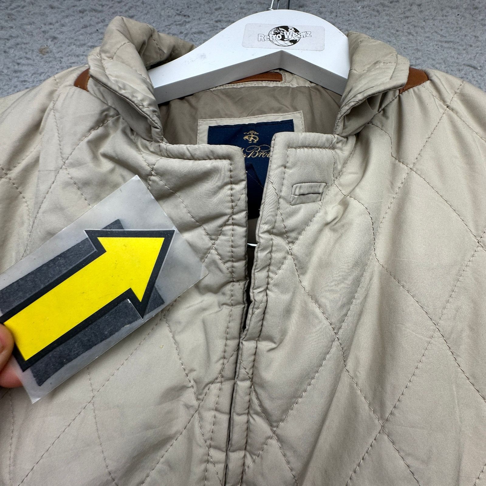 Brooks Brothers Brooks Brothers Diamond Quilted Walking Coat Mens XL Large Size US L / EU 52-54 / 3 - 9 Thumbnail