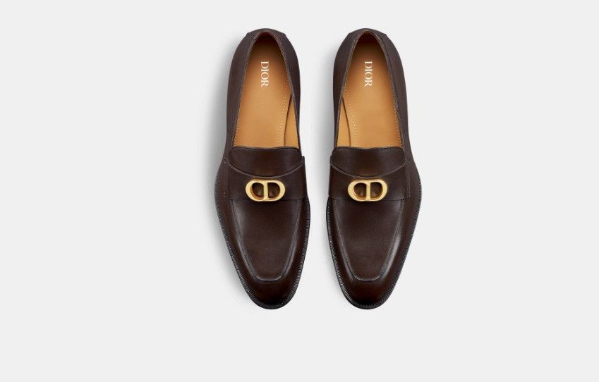 Dior o1w1db11025 3LO144Z Timeless Loafers in Deep Brown Size US 11 / EU 44 - 3 Thumbnail