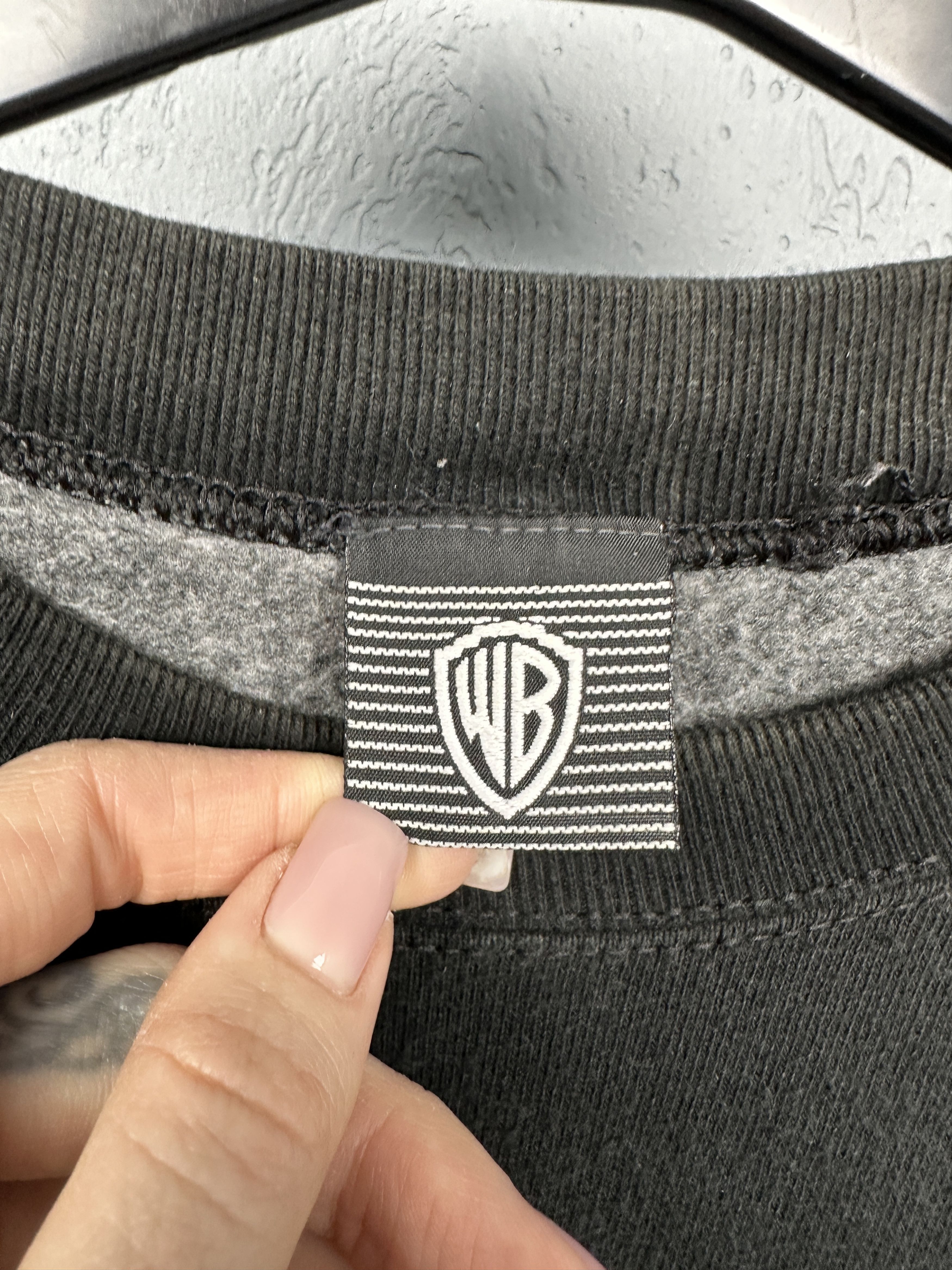 Warner Bros Warner Bros 1991 90s Vintage Mens Sweatshirt Size US XL / EU 56 / 4 - 6 Thumbnail