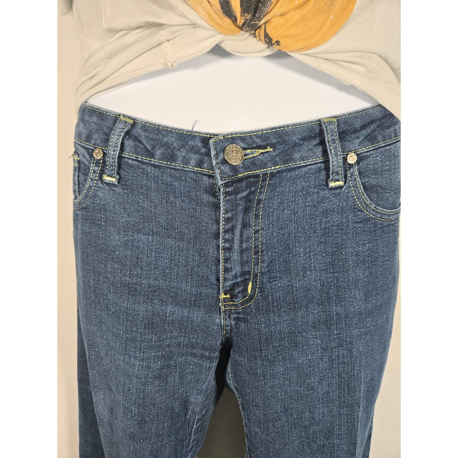 Other Vintage Y2K Old Skool Boot Cut Jeans Size 11/12 Size 34" / US 12 / IT 48 - 3 Thumbnail