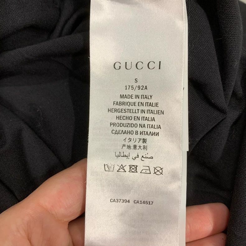 Gucci Gucci Black double G short sleeves 2501-Nextarrow Size US S / EU 44-46 / 1 - 7 Thumbnail