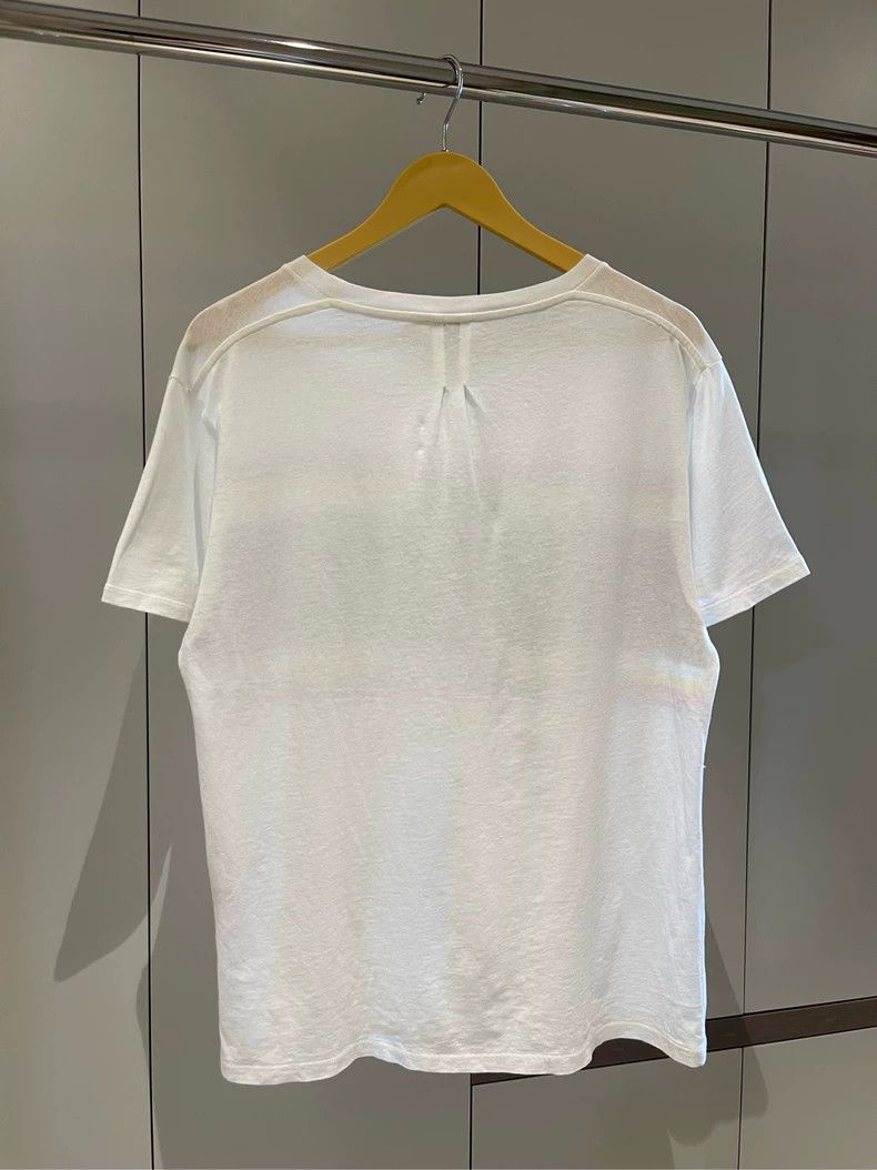 Saint Laurent Paris Saint Laurent ParisWhite Dinosaur Print Short Sleeve 2504 Size US M / EU 48-50 / 2 - 2 Thumbnail