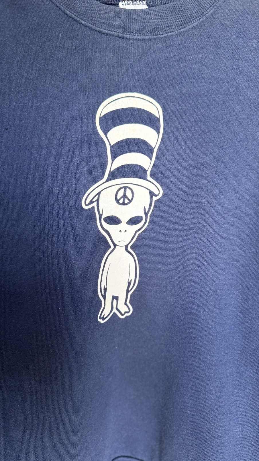 Jerzees × Vintage Vintage Jerzees Parody Alien X Peace Size US S / EU 44-46 / 1 - 3 Thumbnail
