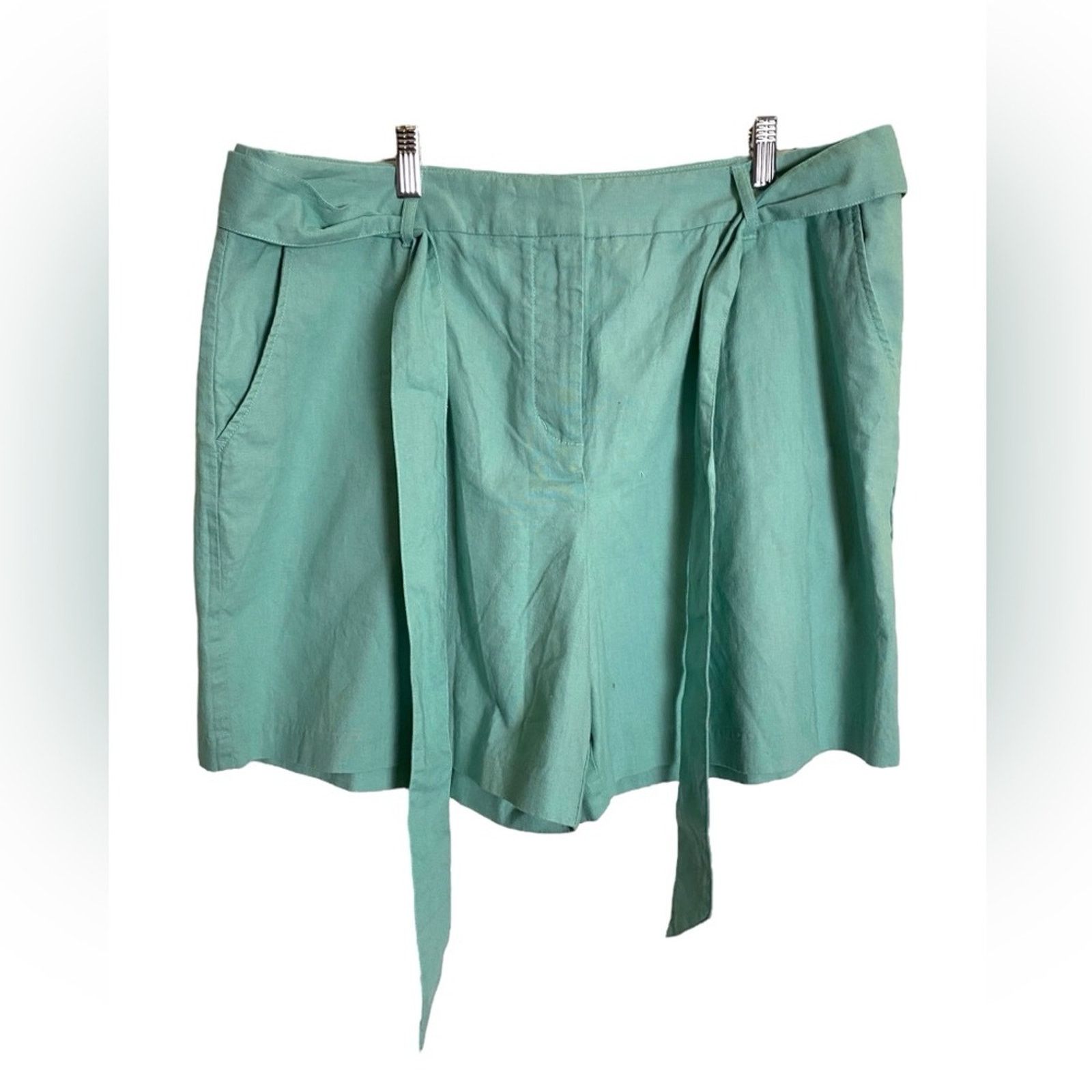 Boden BODEN Cora Teal Shorts 14 Size 36" / US 14 / IT 50 - 2 Thumbnail