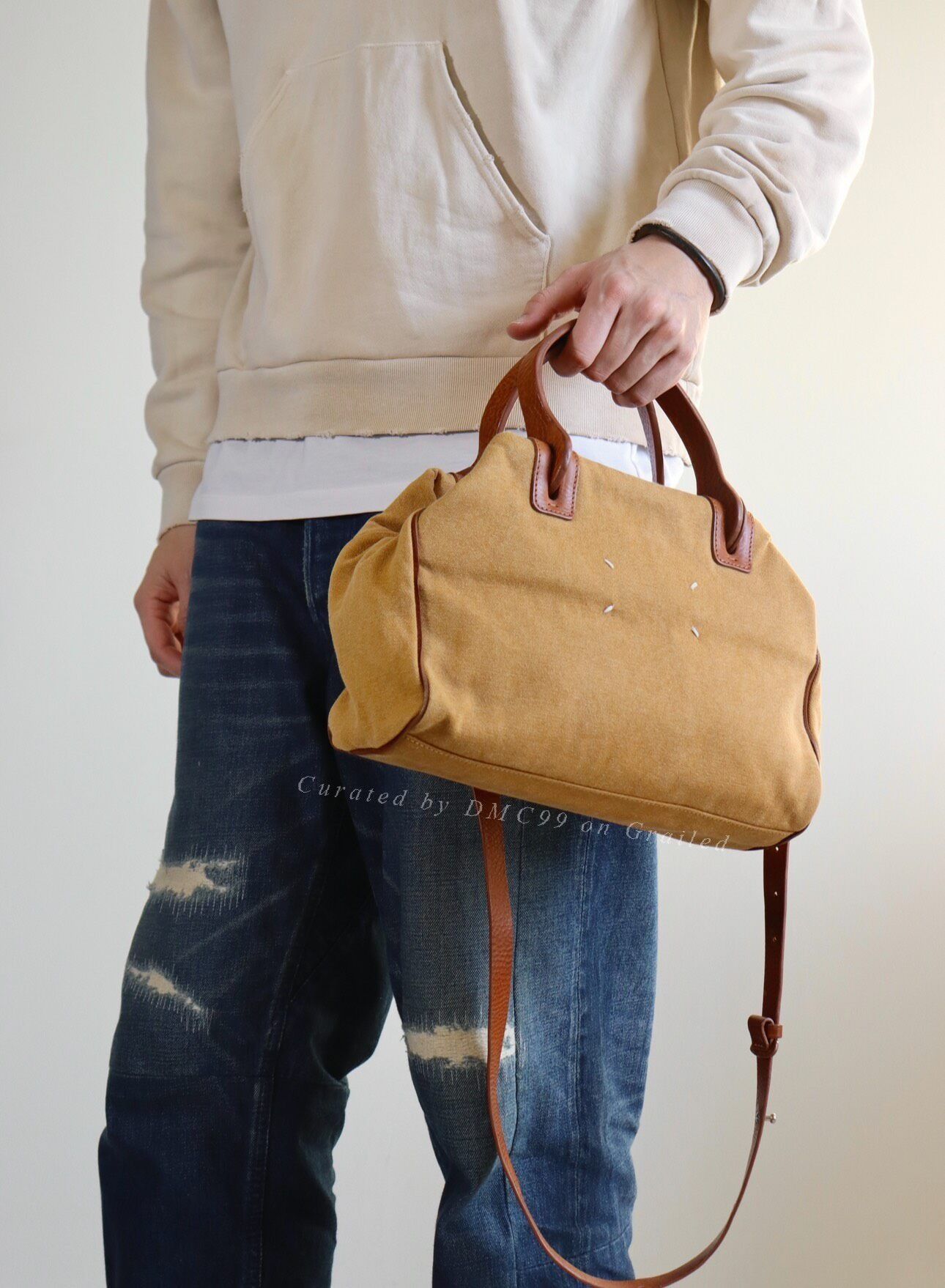 Maison Margiela Maison Margiela Leather Box Crossbody Bag Size ONE SIZE - 1 Thumbnail