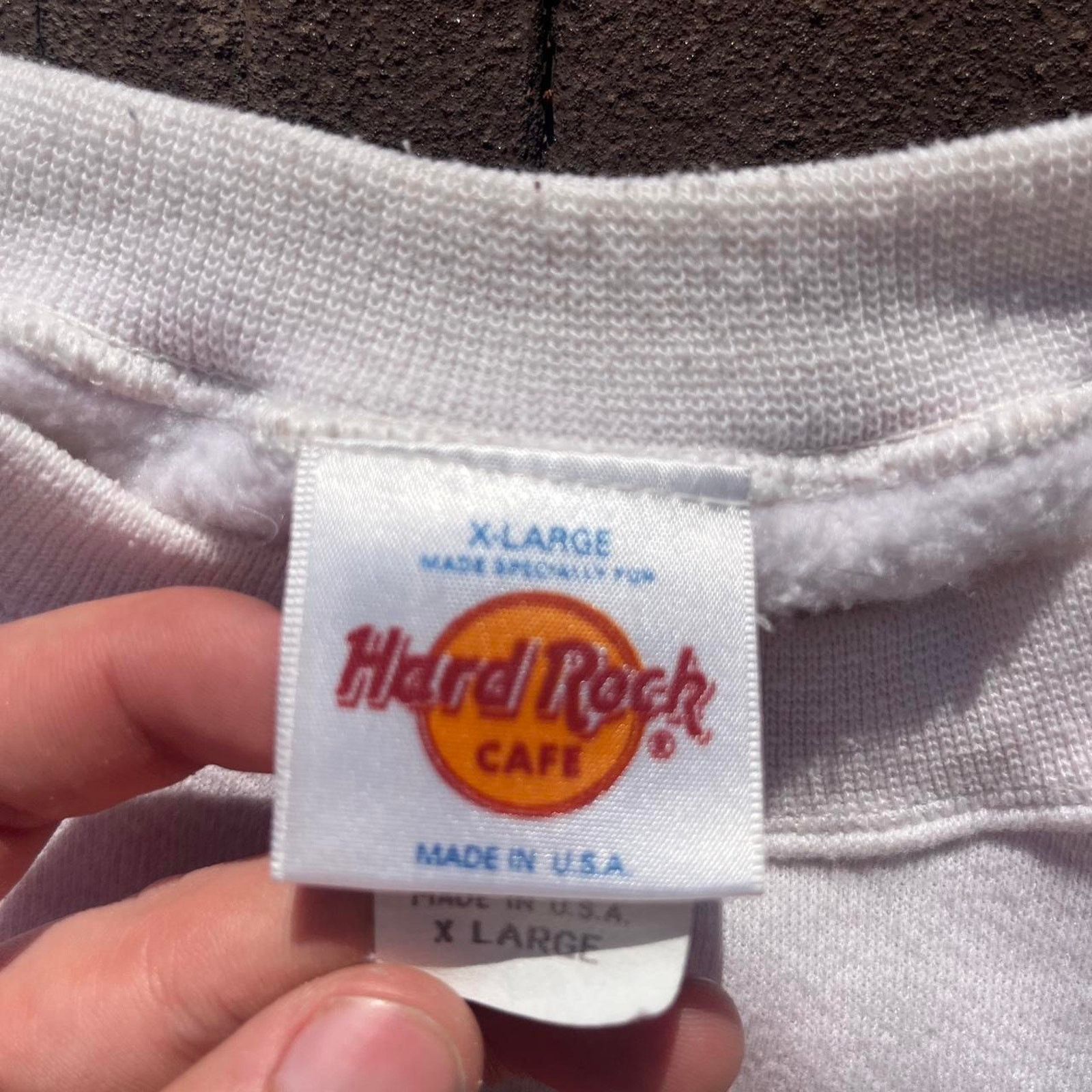 Hard Rock Cafe Vintage White Hard Rock Cafe Myrtle Beach Crewneck Size US XL / EU 56 / 4 - 4 Thumbnail
