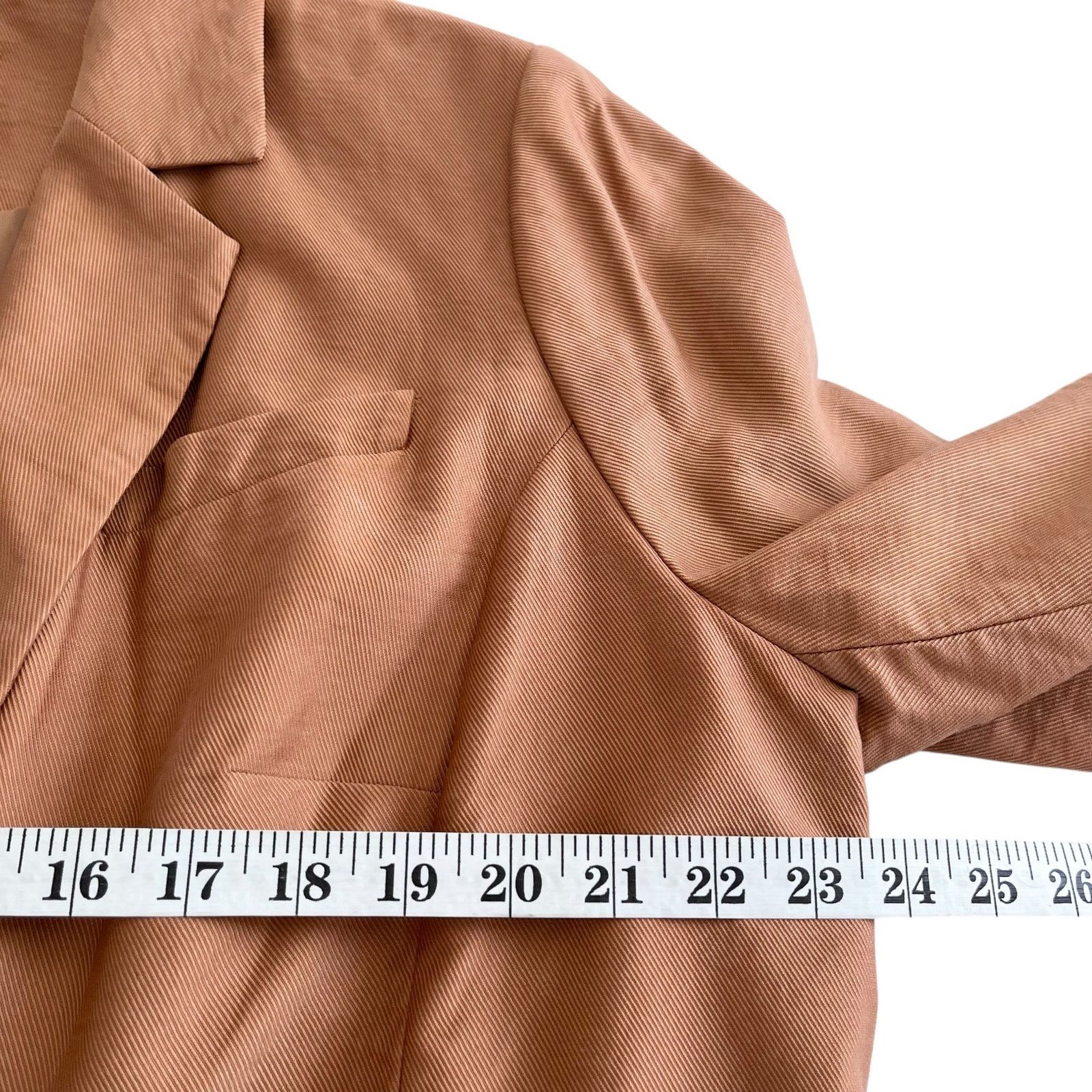 Madewell Madewell Caldwell Double Breasted Brown Blazer Jacket Size XL / US 12-14 / IT 48-50 - 6 Thumbnail
