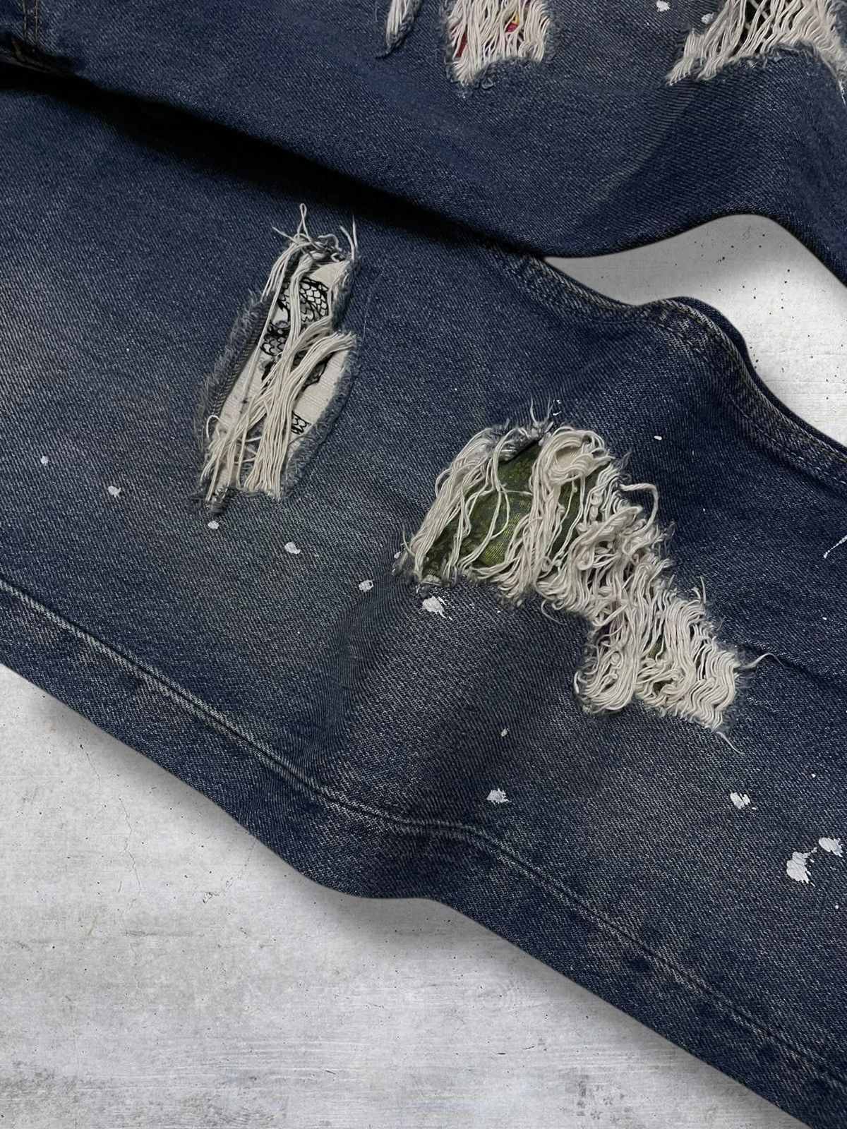 Levi's Vintage Clothing VINTAGE 501 LEVIS 90S DESIGNER USA RARE DESIGN SUKAJAN DENIM Size US 28 / EU 44 - 16 Thumbnail