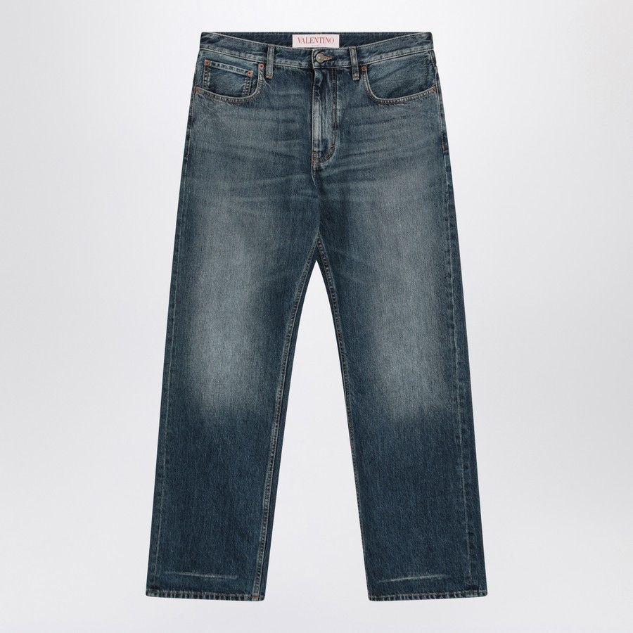 Valentino o1d2blof1025 Denim Jeans in Blue Size US 30 / EU 46 - 1 Thumbnail