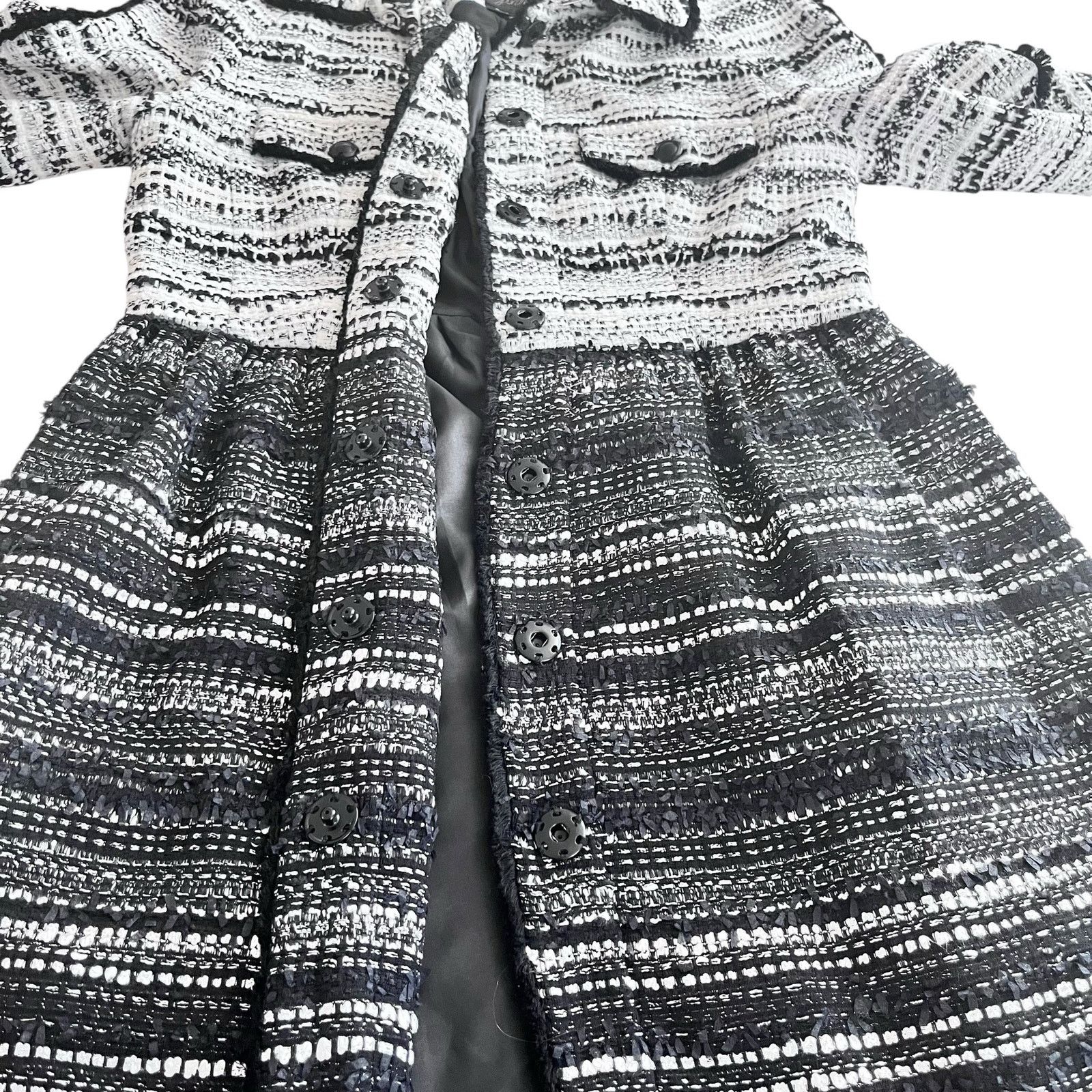 Anthropologie Mcginn Anthropologie Tweed Coat Jacket Overcoat Size S / US 4 / IT 40 - 8 Thumbnail