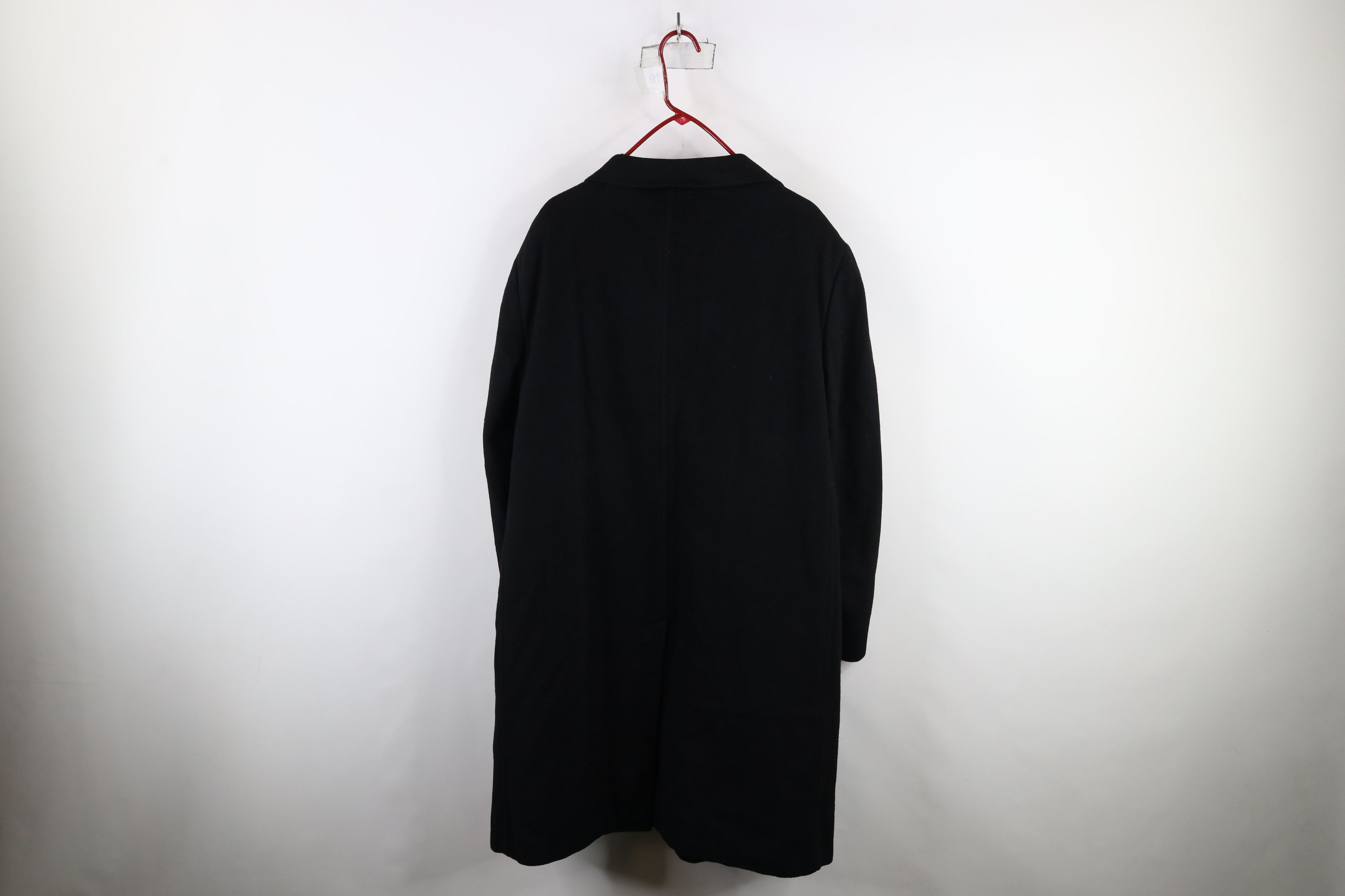Vintage Vintage 60s 70 Rockabilly Winter Overcoat Jacket Black USA Size US XXL / EU 58 / 5 - 12 Thumbnail