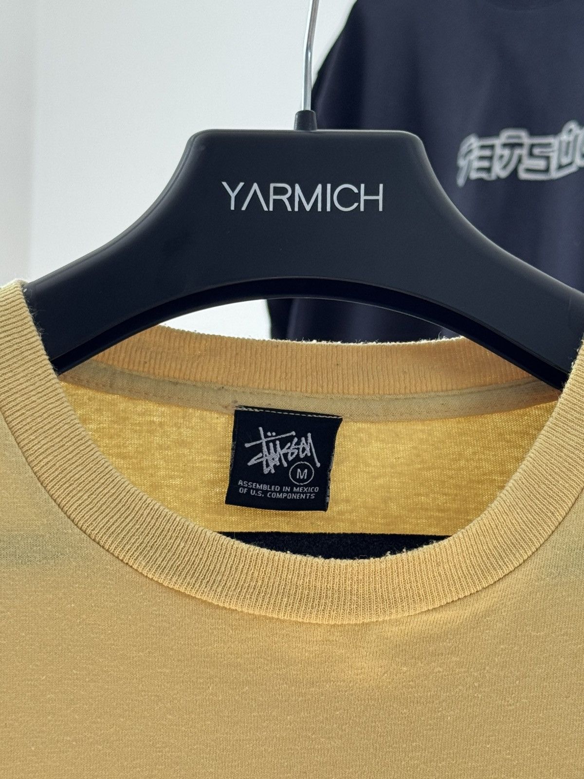 Stussy VTG 2000s STUSSY SPELLOUT Logo Archive T Shirt Size US M / EU 48-50 / 2 - 4 Thumbnail