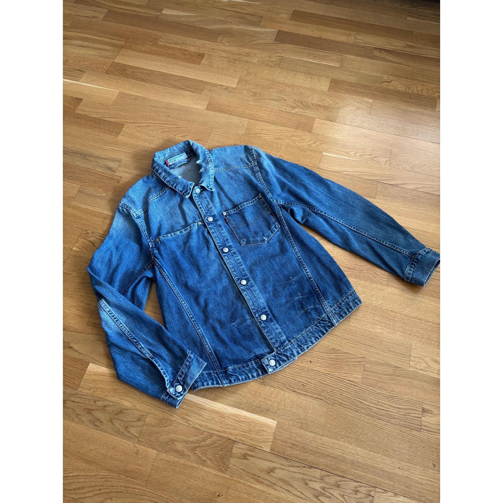 Levi's Levi's Engineered Denim Jacket Red Tab Y2K Medium Fit Size US M / EU 48-50 / 2 - 1 Thumbnail