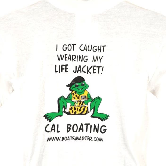 Alife VINTAGE Round Trip T-Shirt Mens XS White 90s Boating Frog Life Jacket Made In USA Size US XS / EU 42 / 0 - 2 Thumbnail