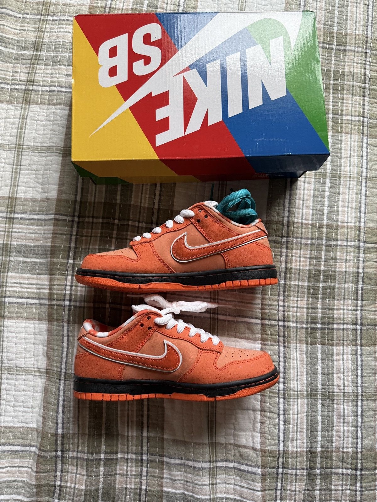 Nike Nike Dunk Low SB Orange Lobster Size US 5.5 / IT 35.5 - 2 Thumbnail