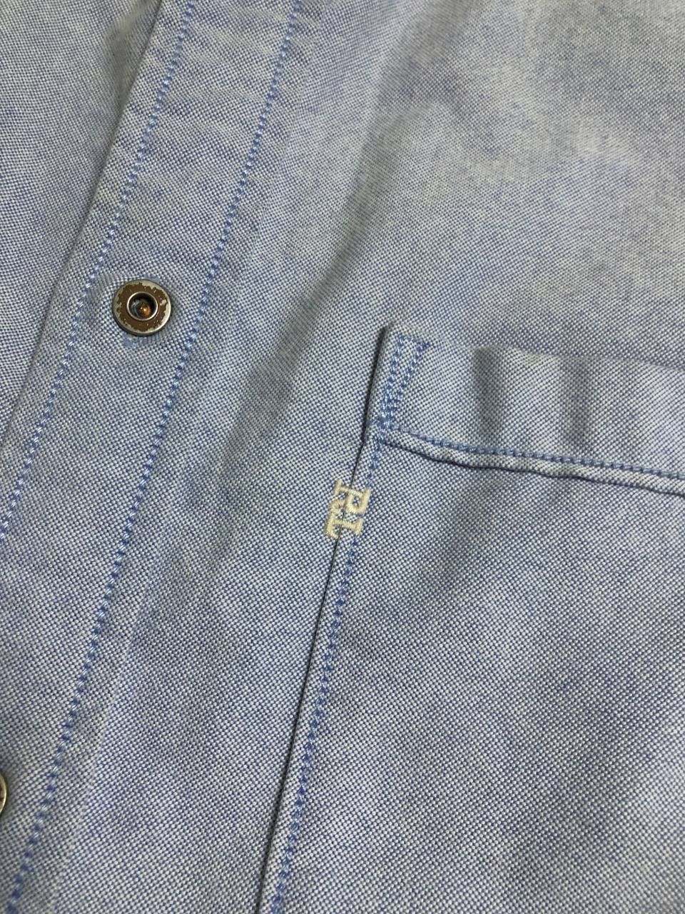 Polo Ralph Lauren Ralph Lauren Shirt Tall Solid Blue Multicolor Pony Button Size US M / EU 48-50 / 2 - 5 Thumbnail
