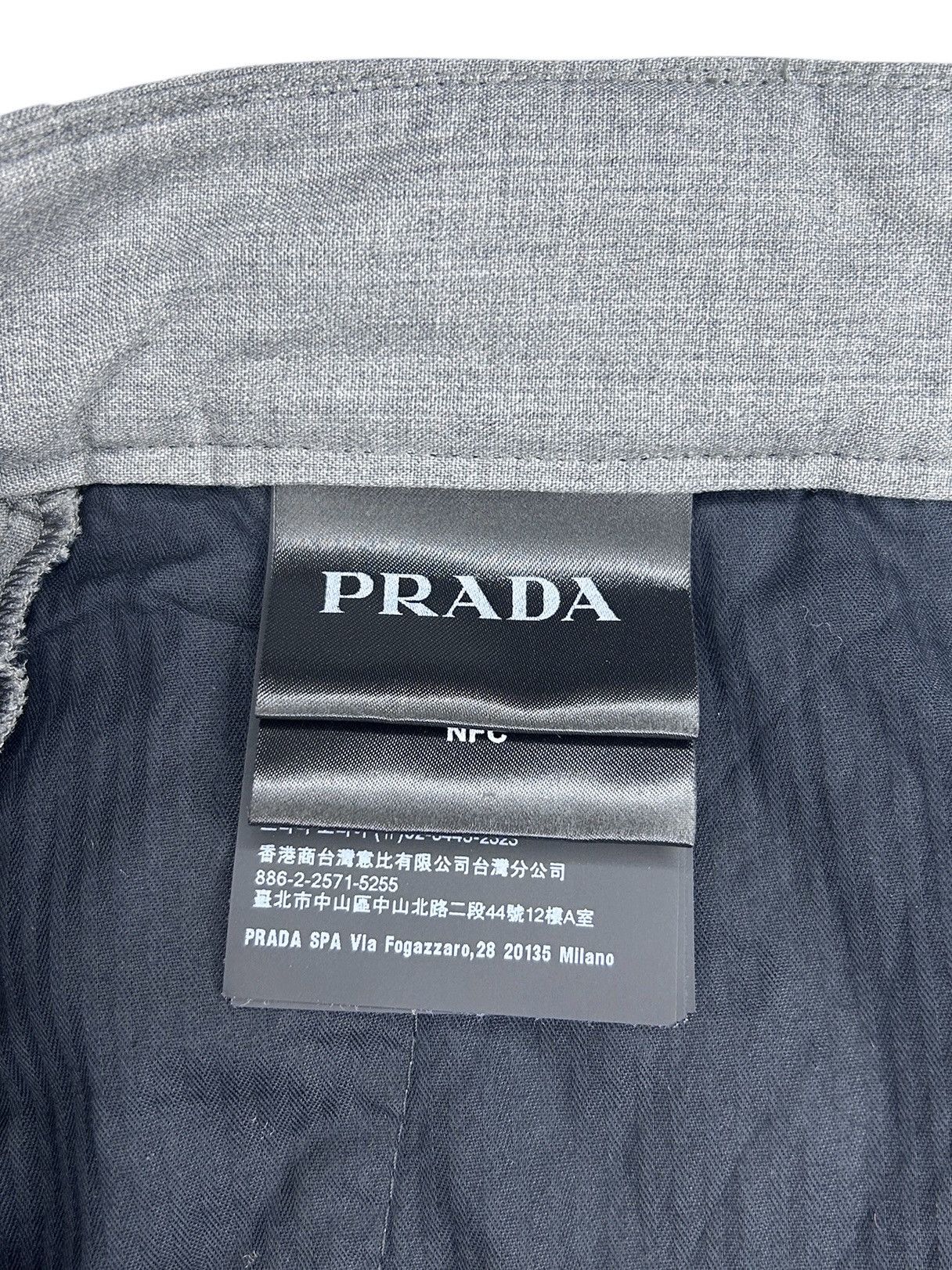 Prada S/S 24 Wool Workwear Trousers Size US 28 / EU 44 - 12 Thumbnail